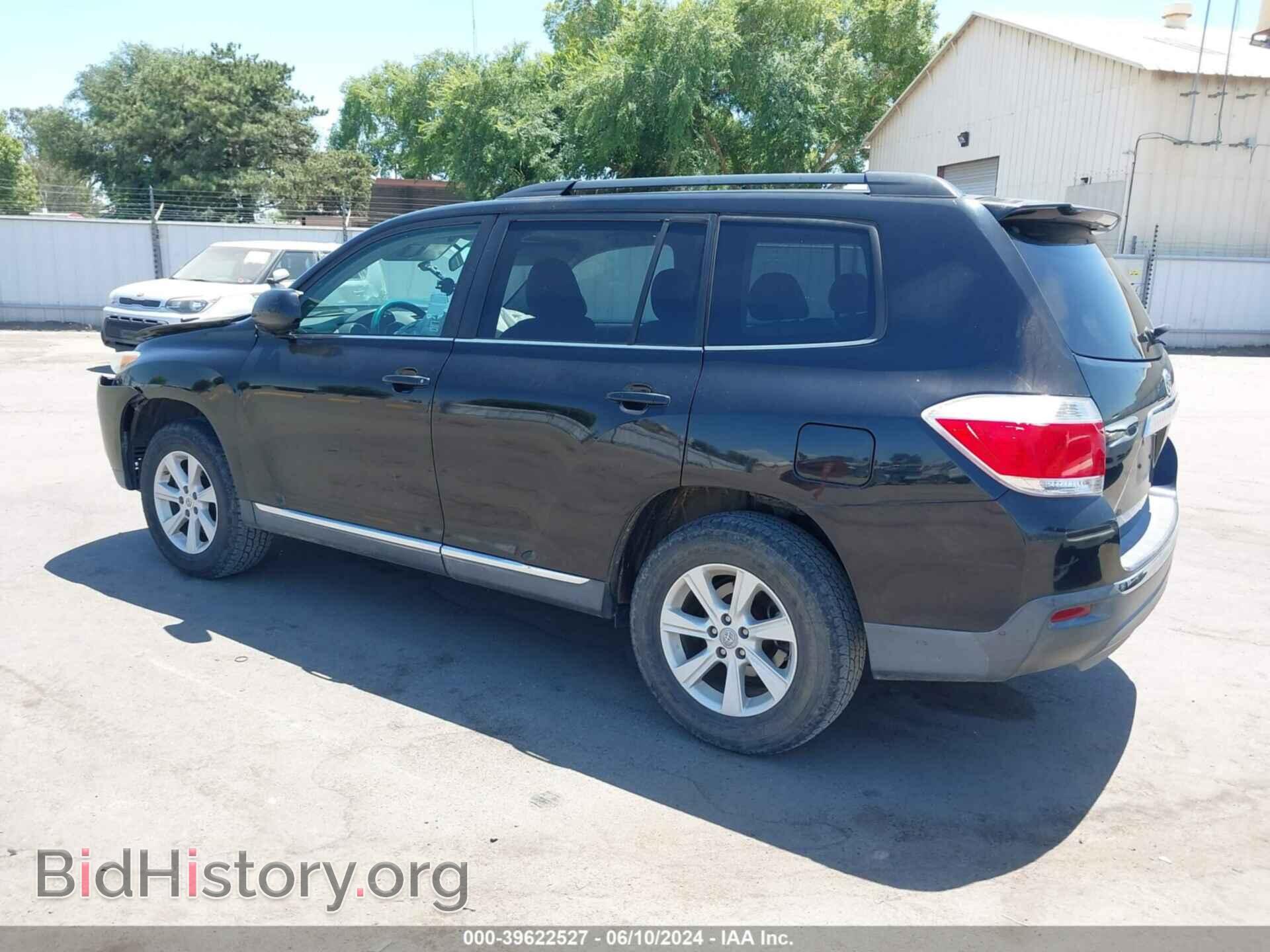 2012 TOYOTA HIGHLANDER - VIN: 5TDBK3EH5CS152991 - Фото 3
