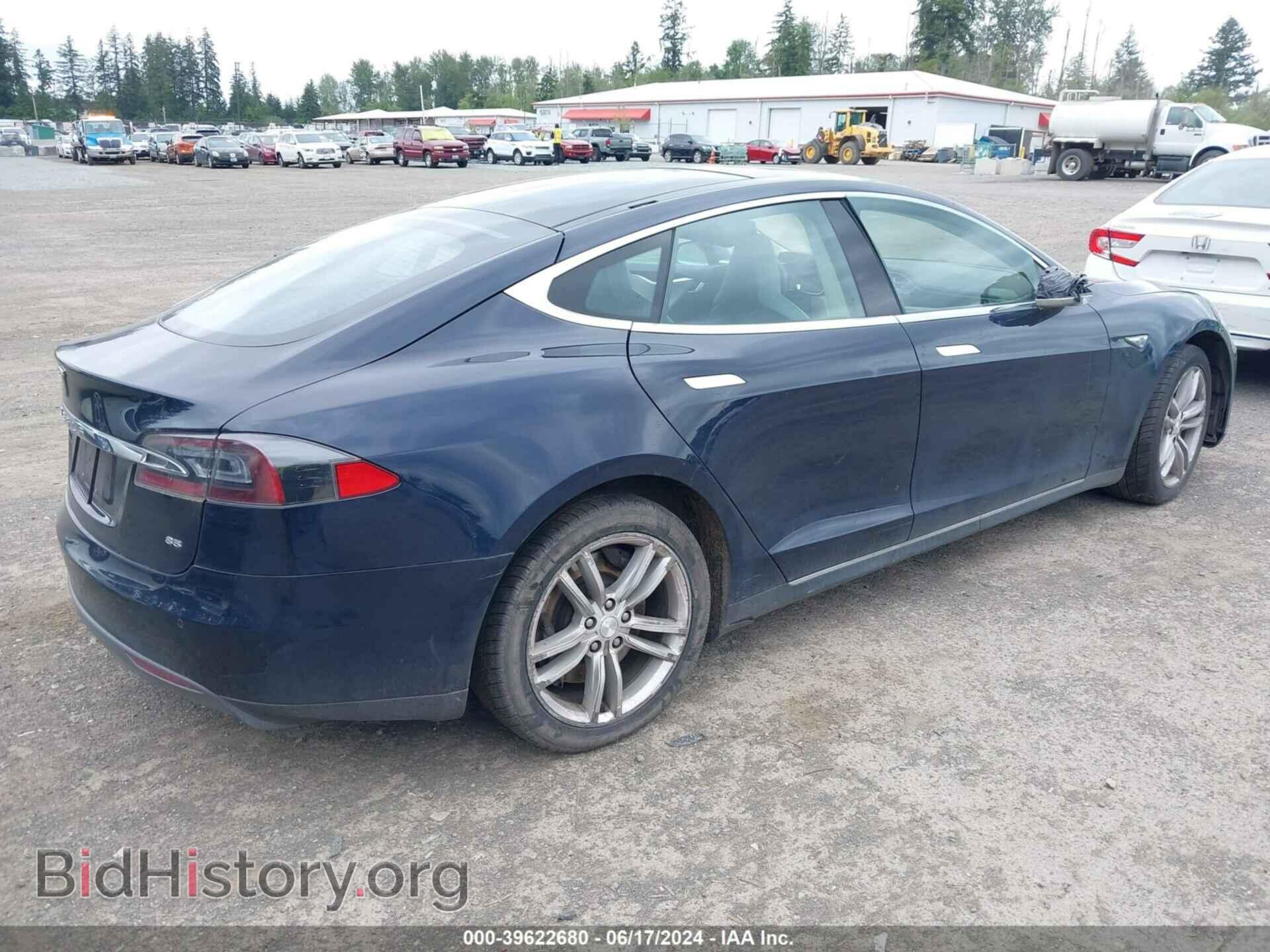 2014 TESLA MODEL S - VIN: 5YJSA1H1XEFP39376 - Фото 4