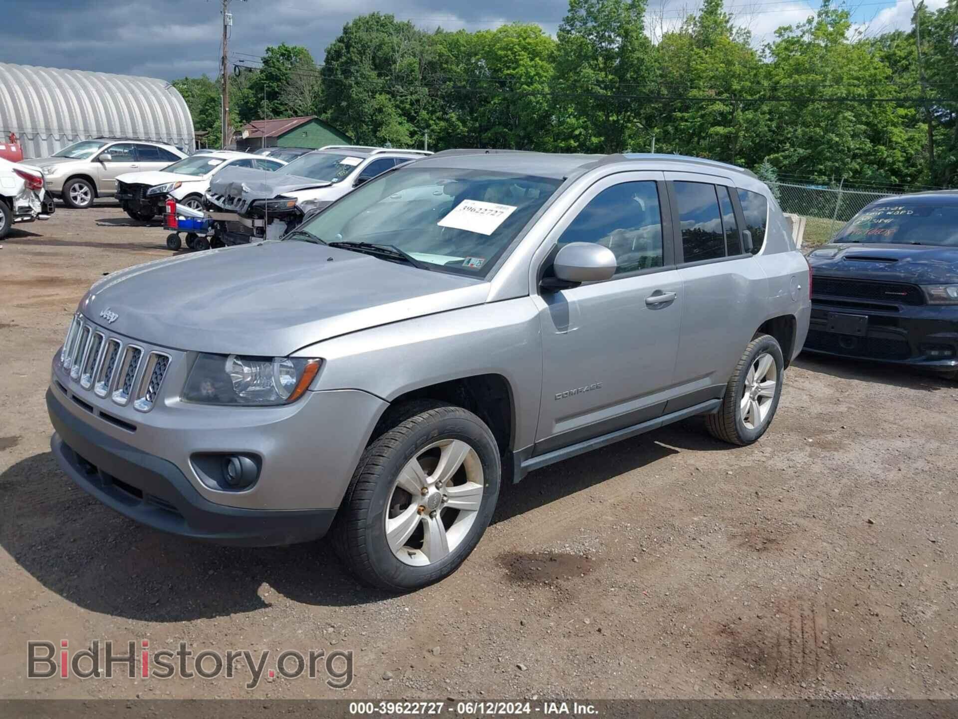 2015 JEEP COMPASS - VIN: 1C4NJDEB1FD169238 - Фото 2