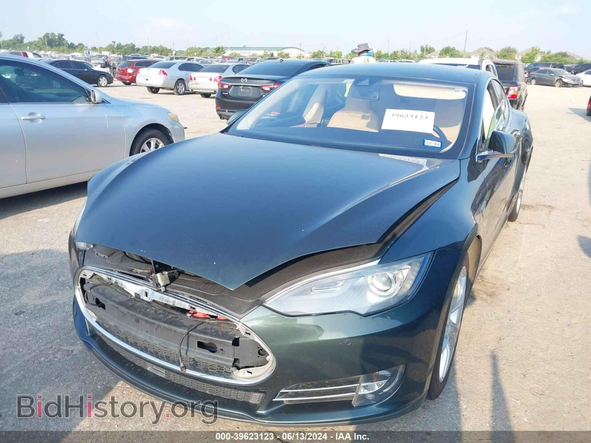 2014 TESLA MODEL S - VIN: 5YJSA1H19EFP66018 - Фото 2