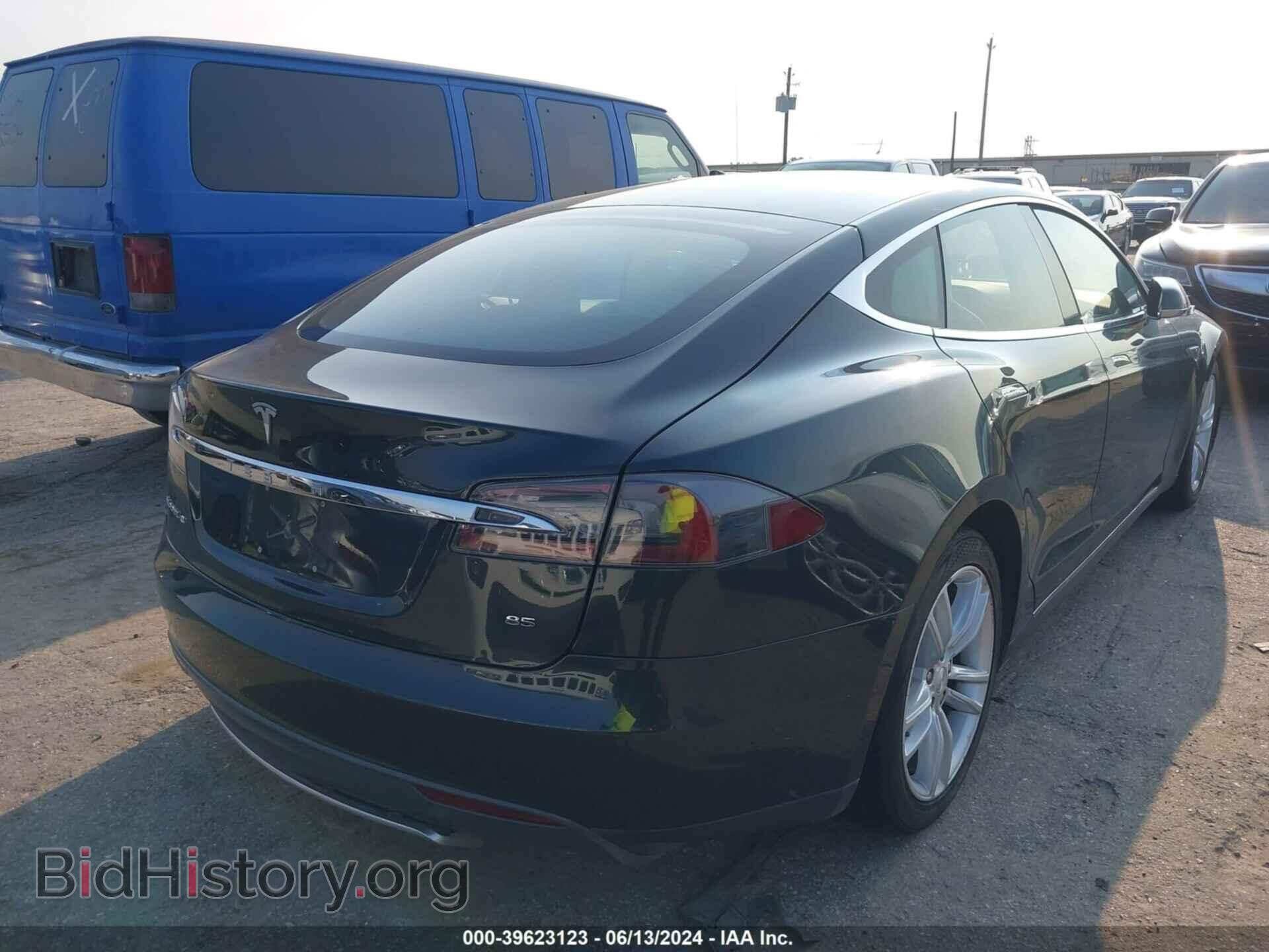 2014 TESLA MODEL S - VIN: 5YJSA1H19EFP66018 - Фото 4