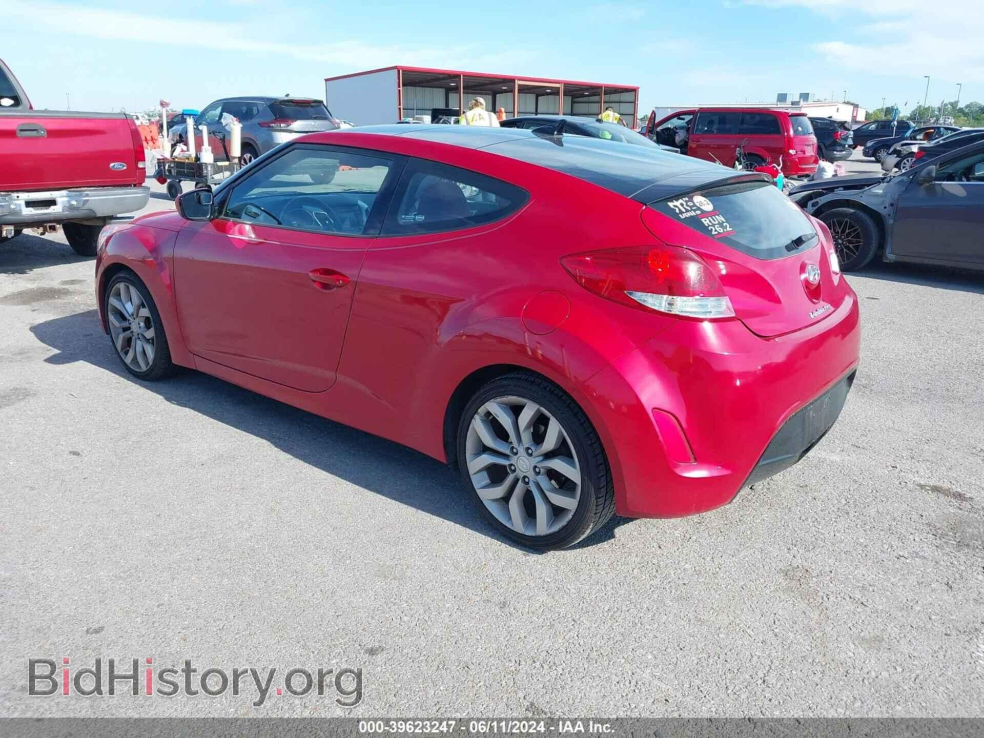 2012 HYUNDAI VELOSTER - VIN: KMHTC6AD5CU031116 - Фото 3