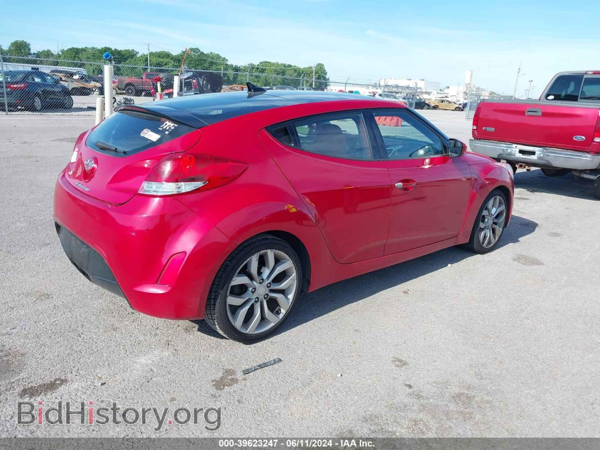 2012 HYUNDAI VELOSTER - VIN: KMHTC6AD5CU031116 - Фото 4