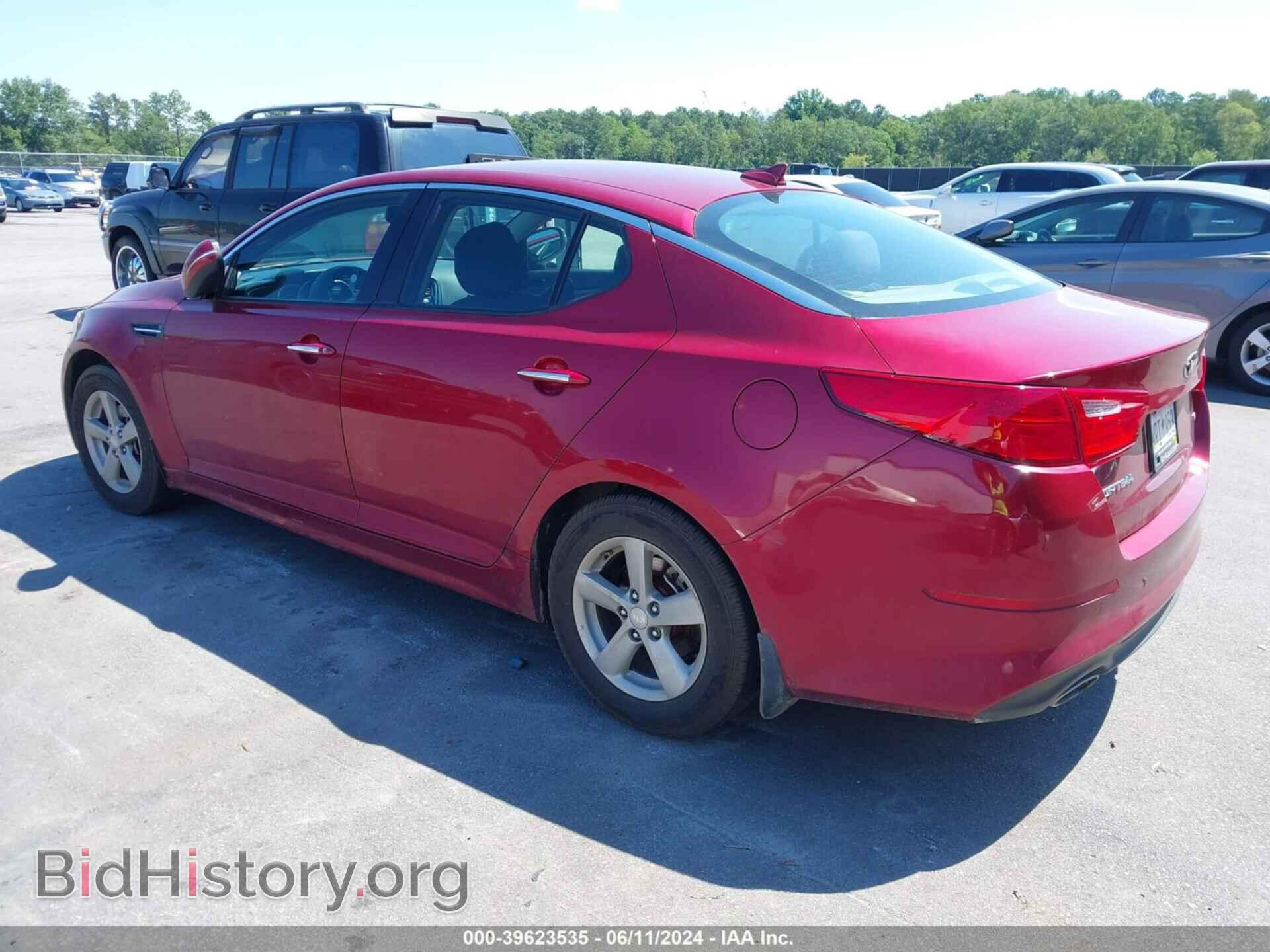 2014 KIA OPTIMA - VIN: 5XXGM4A75EG291848 - Фото 3