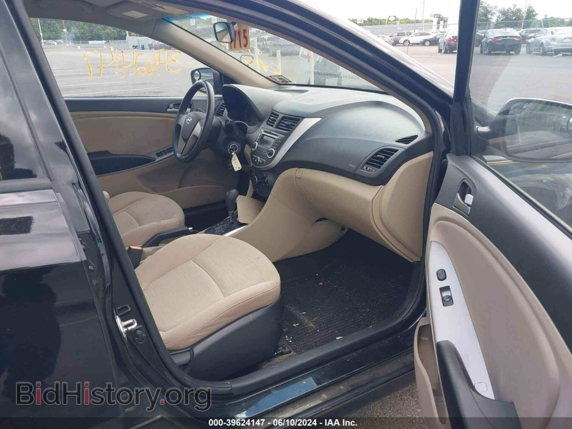 2016 HYUNDAI ACCENT - VIN: KMHCT4AE9GU026911 - Фото 5