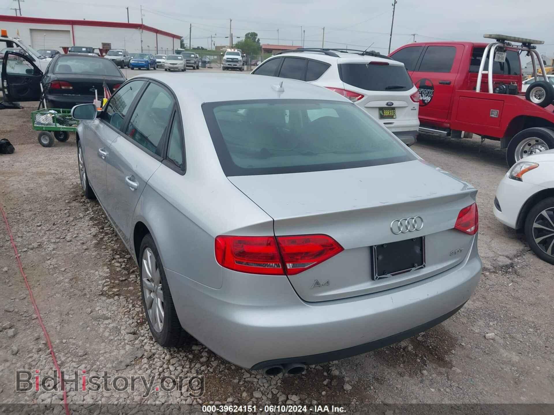 2012 AUDI A4 - VIN: WAUAFAFL0CA119186 - Фото 3