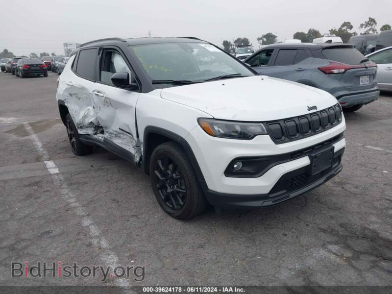 2022 Jeep COMPASS Altitude 4X4 (VIN 3C4NJDBB5NT200164) — photo 1 of 16, IAAI, damage: right side