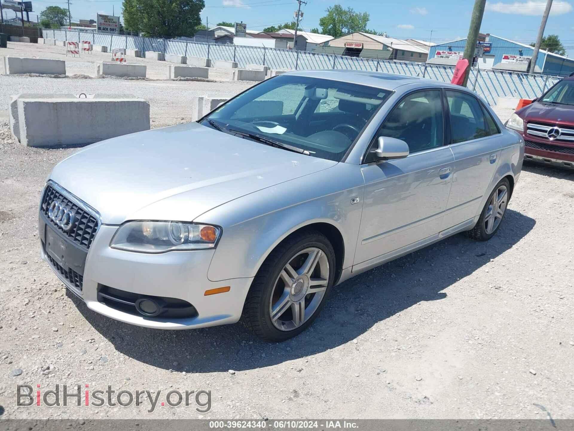 2008 AUDI A4 - VIN: WAUDF78E38A093575 - Фото 2