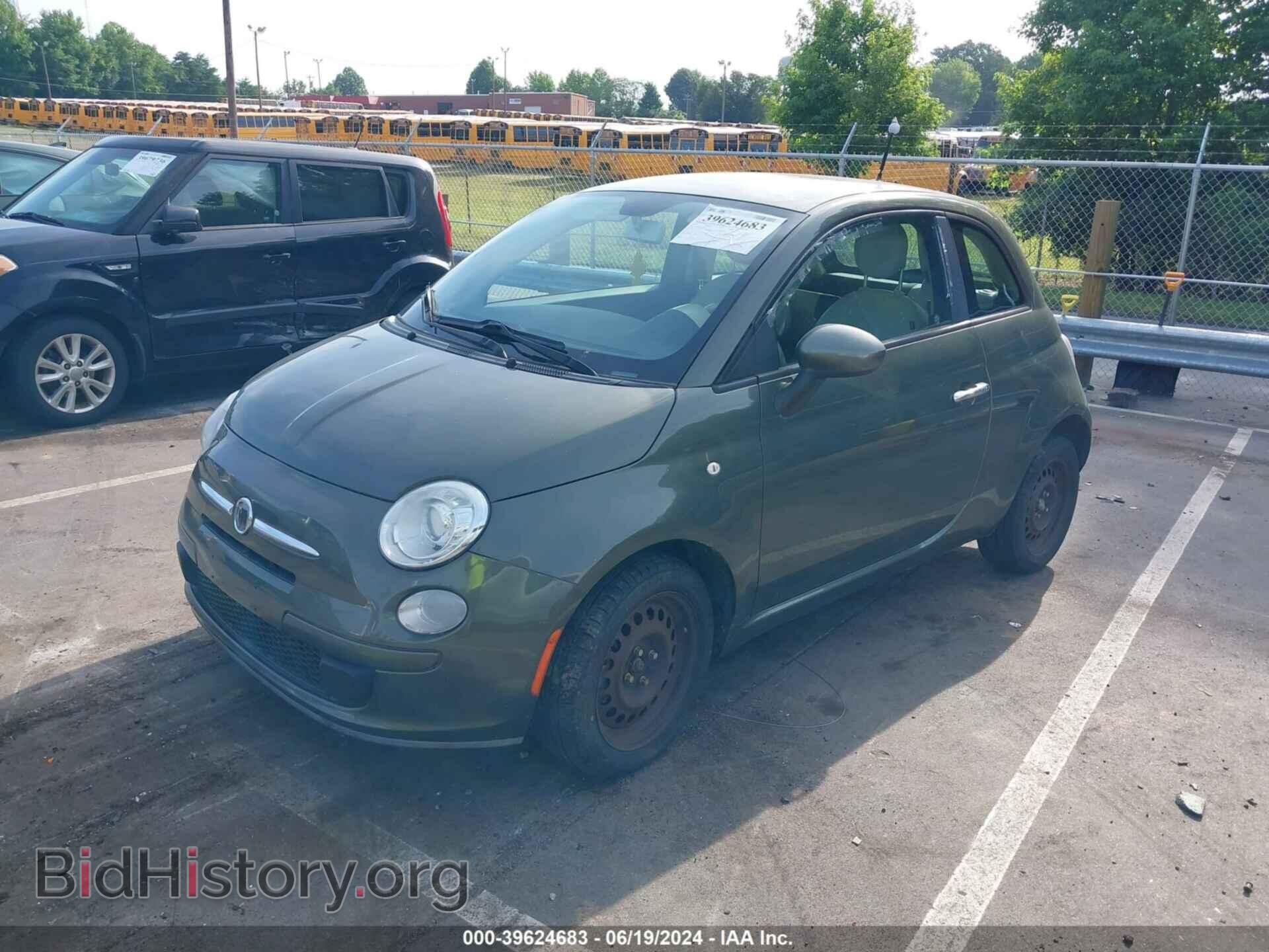 2013 FIAT 500 - VIN: 3C3CFFAR2DT602889 - Photo 2