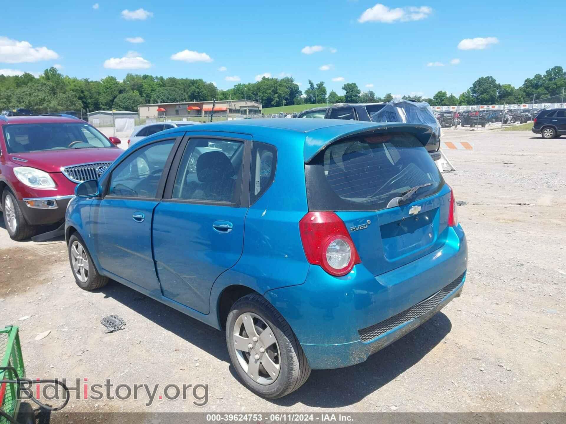 2009 CHEVROLET AVEO - VIN: KL1TD66E89B619560 - Фото 3
