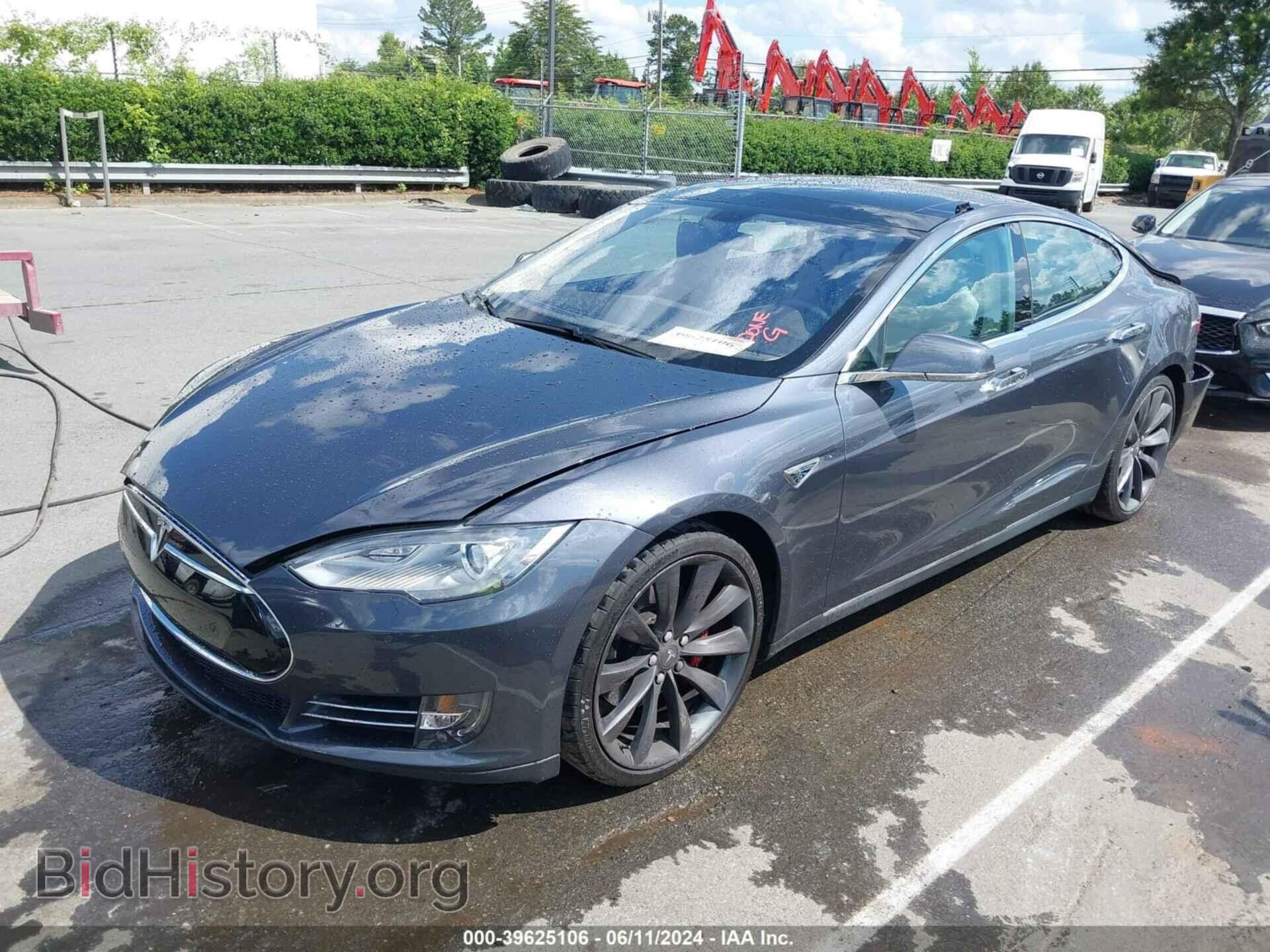 2014 TESLA MODEL S - VIN: 5YJSA1H15EFP48762 - Photo 2
