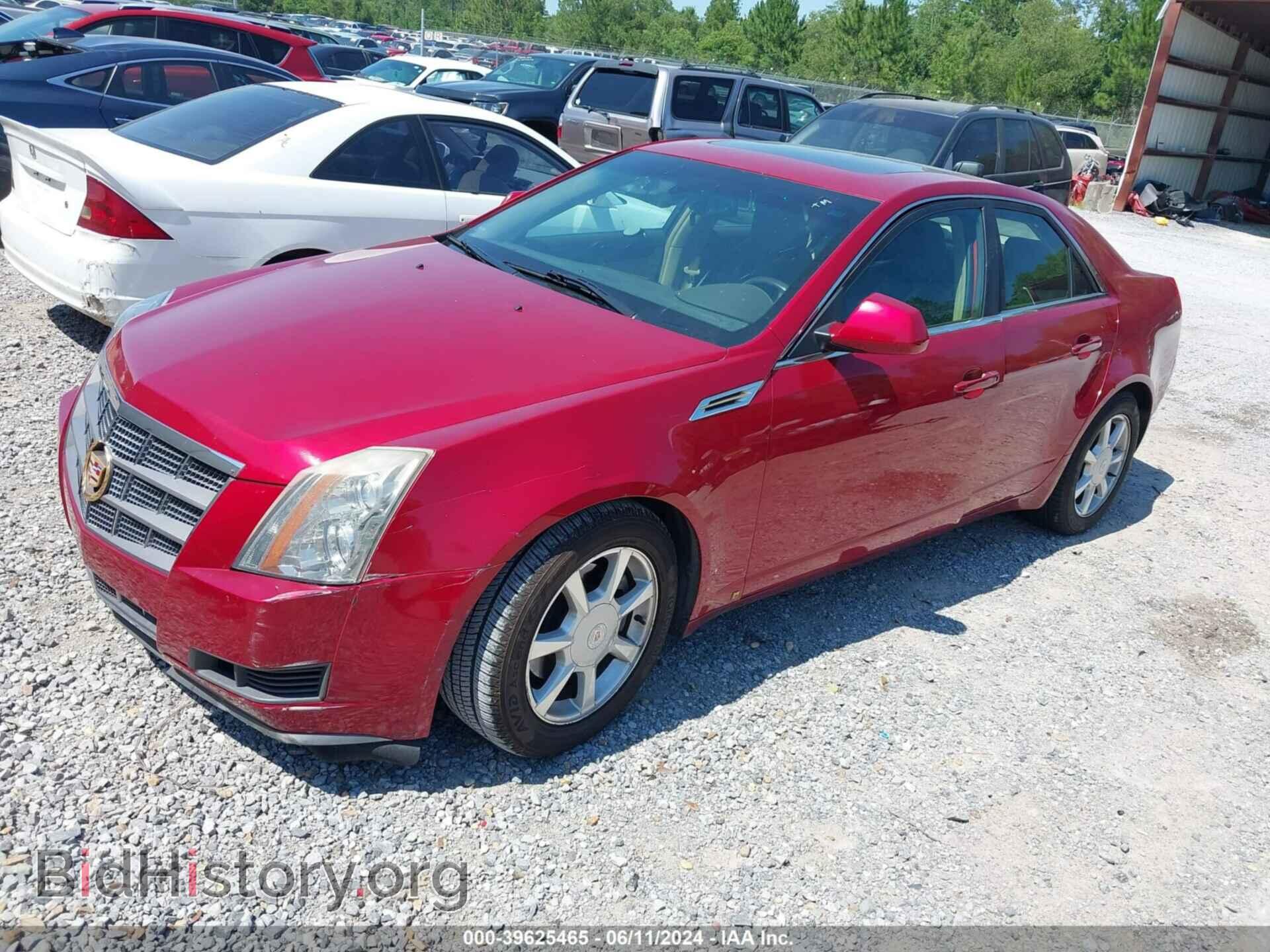 2008 CADILLAC CTS - VIN: 1G6DF577480185295 - Фото 2
