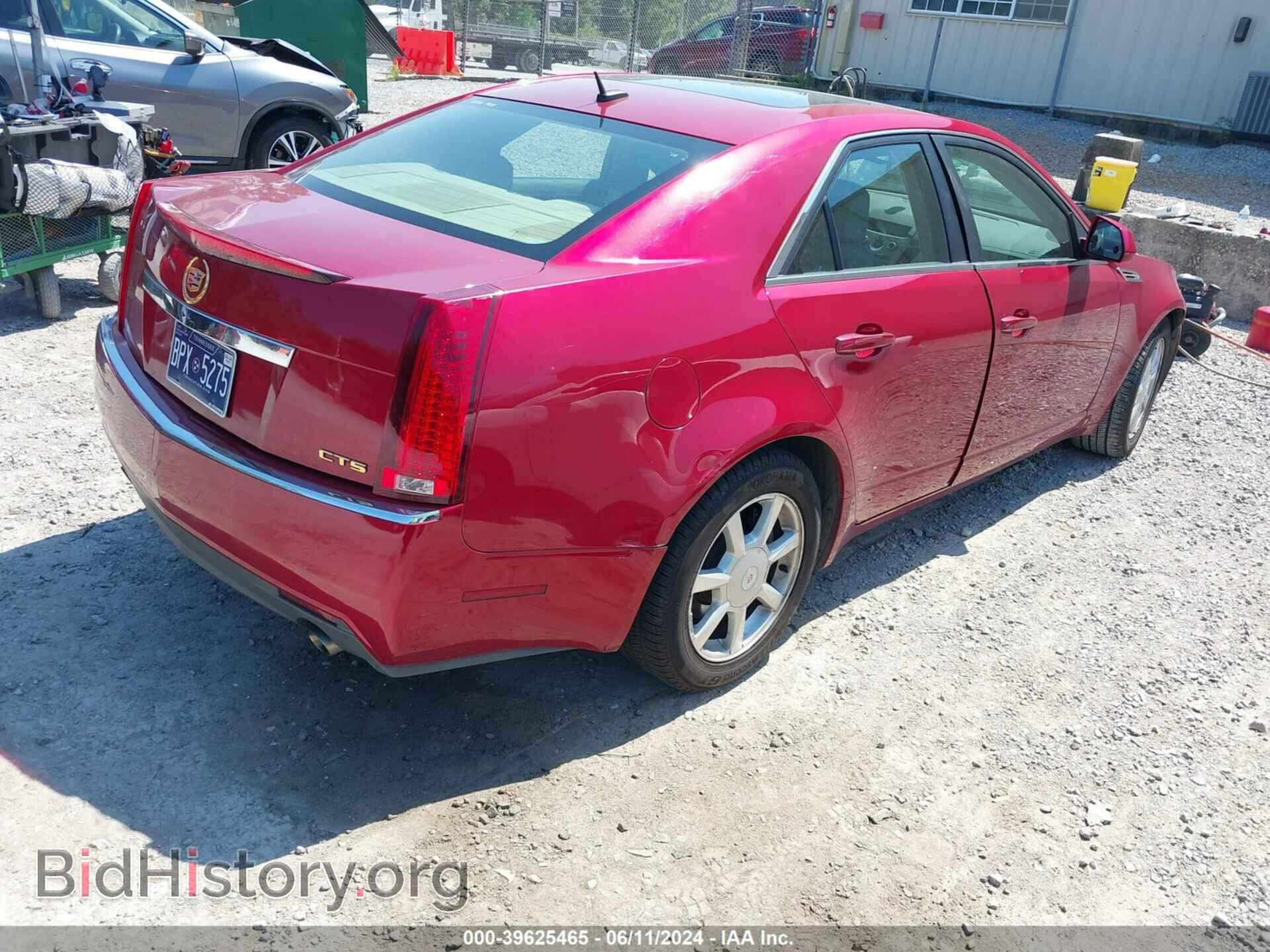 2008 CADILLAC CTS - VIN: 1G6DF577480185295 - Фото 4