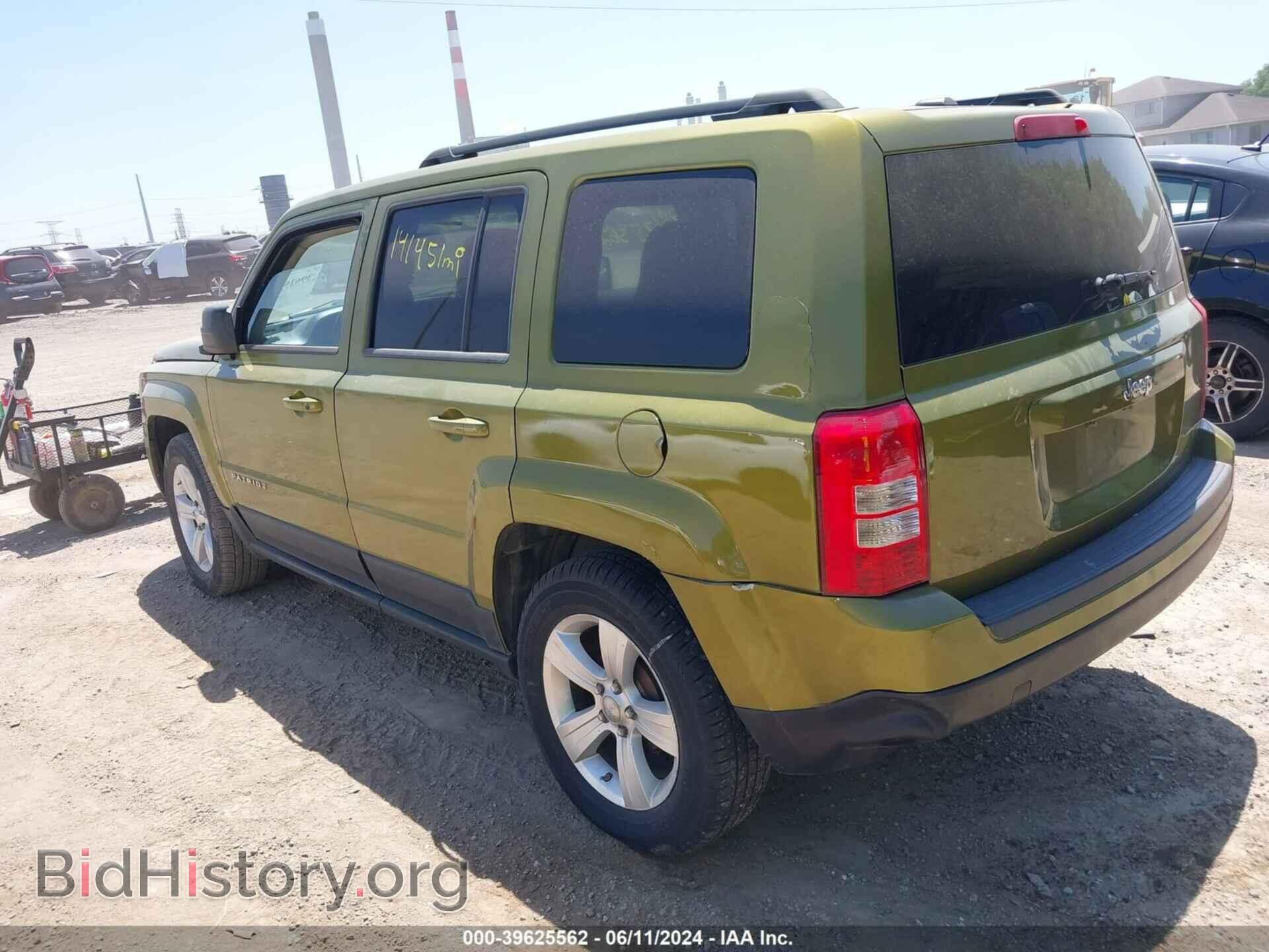 2012 JEEP PATRIOT - VIN: 1C4NJPFB8CD579501 - Фото 3