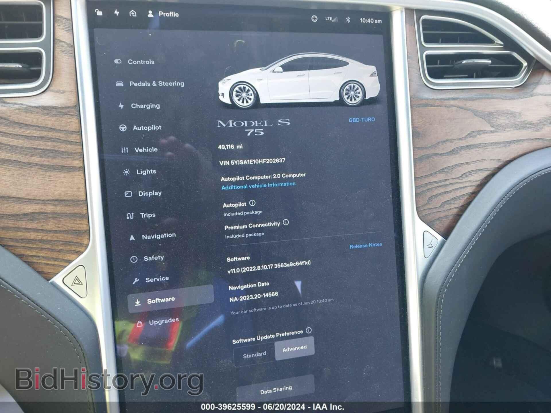 2017 TESLA MODEL S - VIN: 5YJSA1E10HF202637 - Photo 7