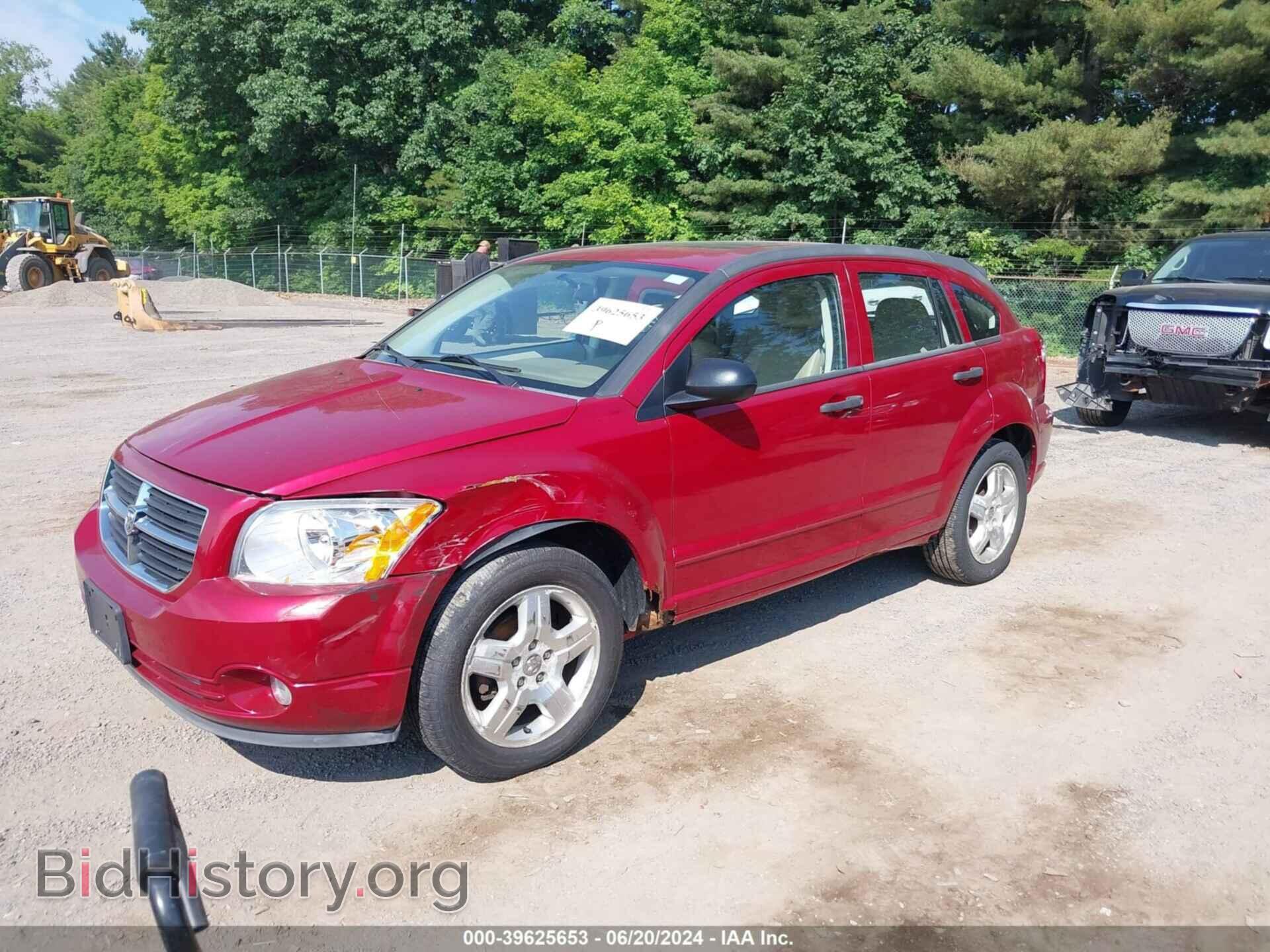 2007 DODGE CALIBER - VIN: 1B3HB48B97D125884 - Фото 2