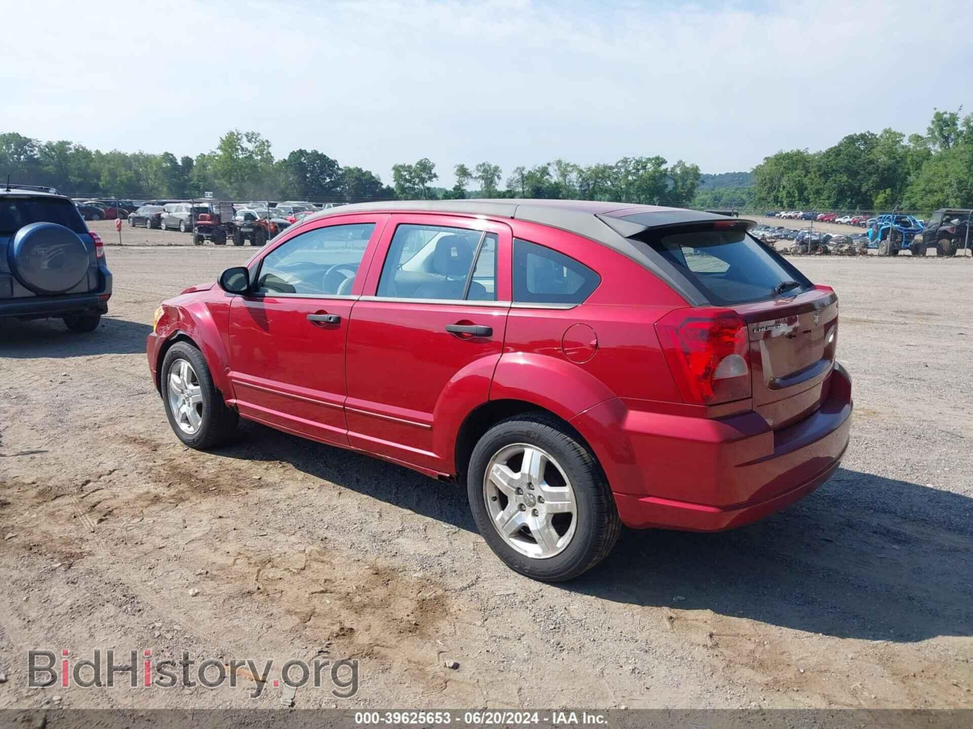2007 DODGE CALIBER - VIN: 1B3HB48B97D125884 - Фото 3