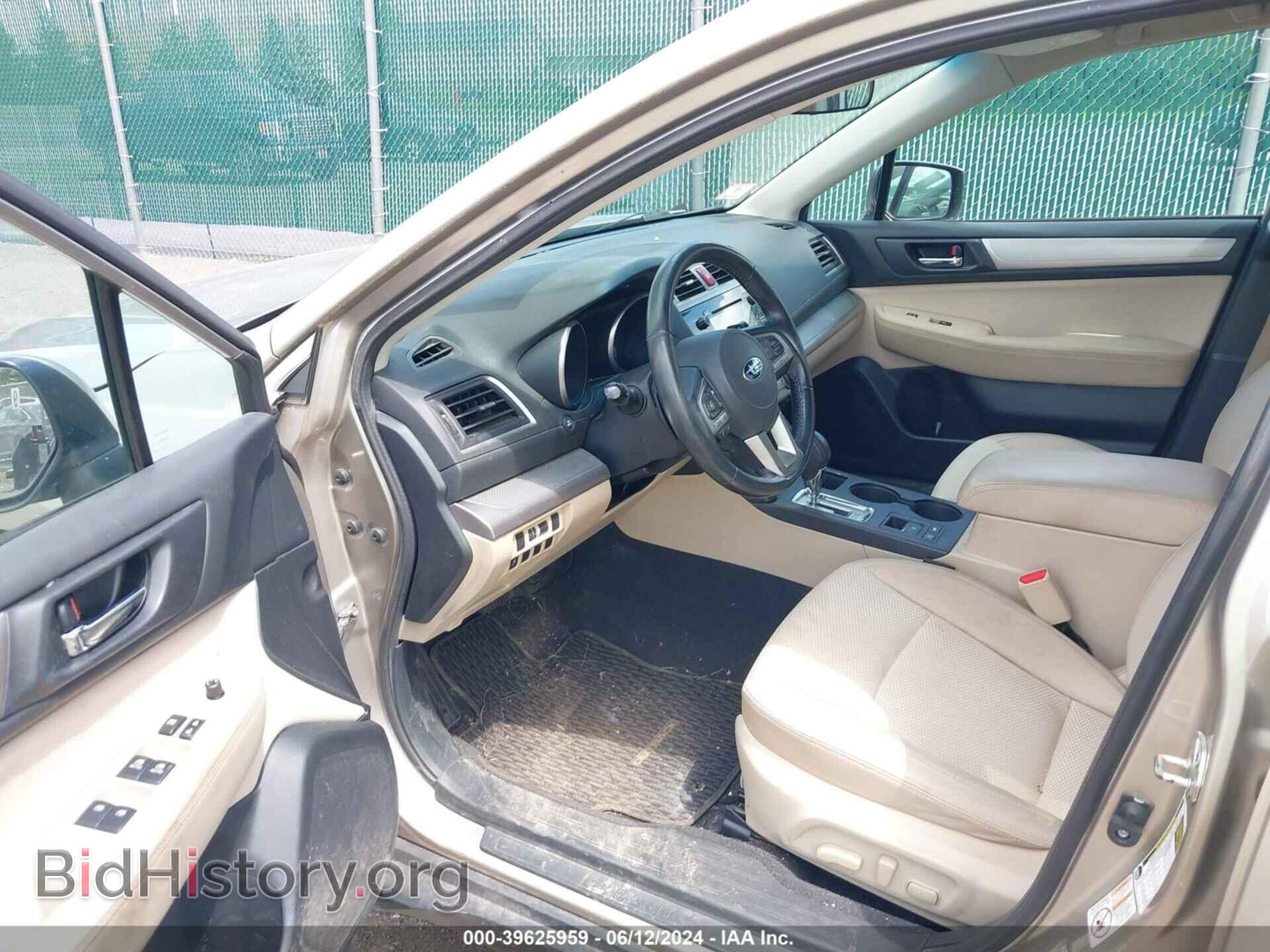 2015 SUBARU OUTBACK - VIN: 4S4BSACC9F3330110 - Фото 5