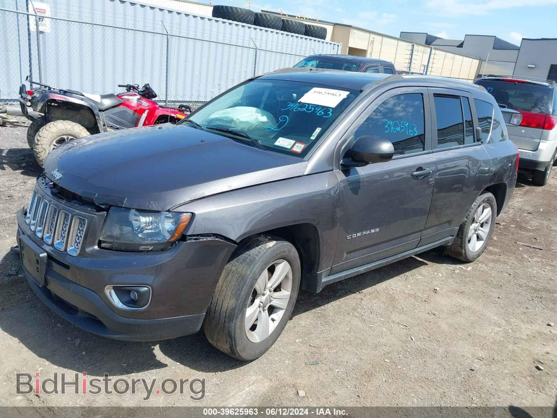 2015 JEEP COMPASS - VIN: 1C4NJDEB3FD117786 - Фото 2
