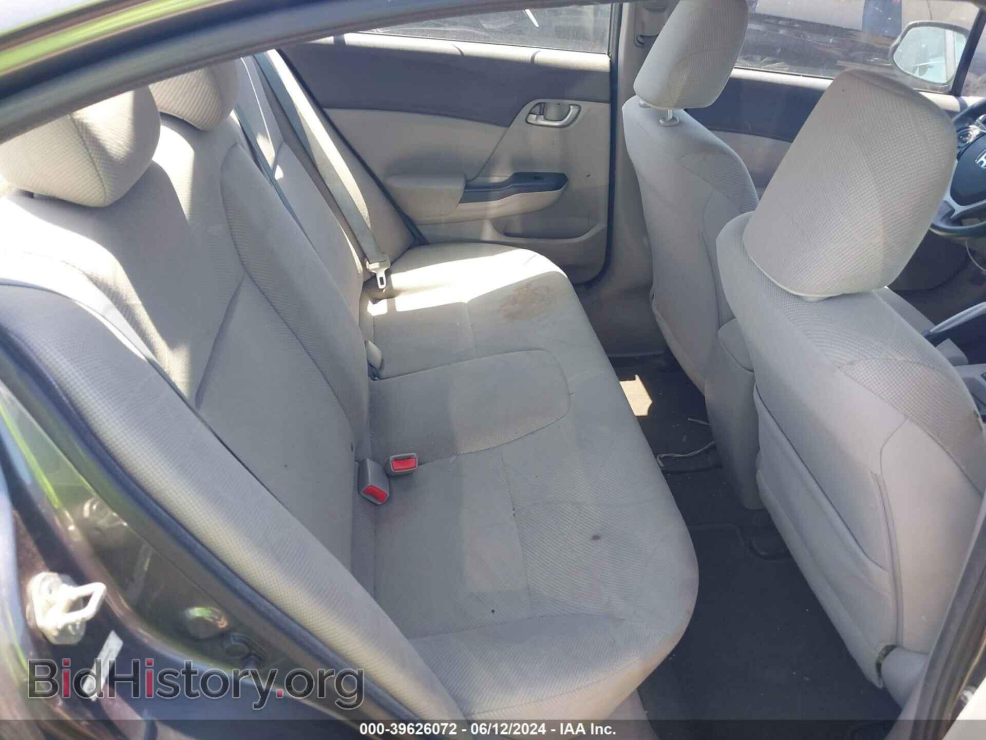 2012 HONDA CIVIC - VIN: 19XFB2F55CE094164 - Фото 8