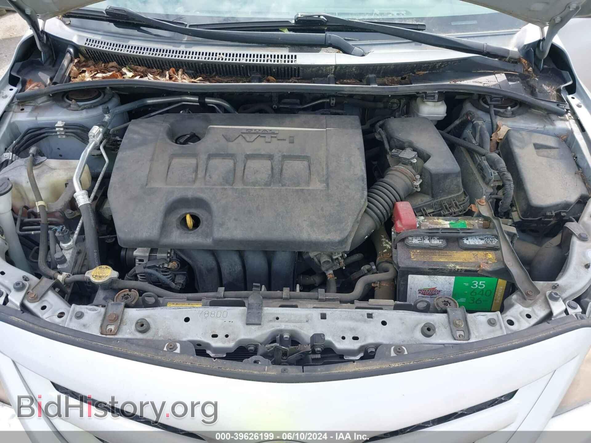 2011 TOYOTA COROLLA - VIN: 2T1BU4EEXBC741001 - Фото 10