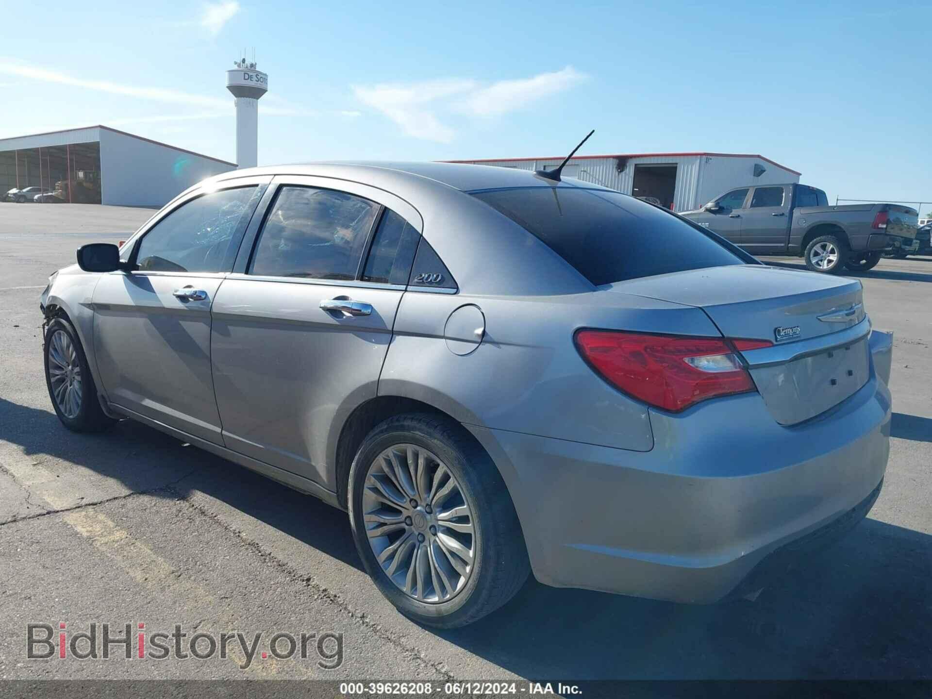 2013 CHRYSLER 200 - VIN: 1C3CCBCG3DN510347 - Фото 3