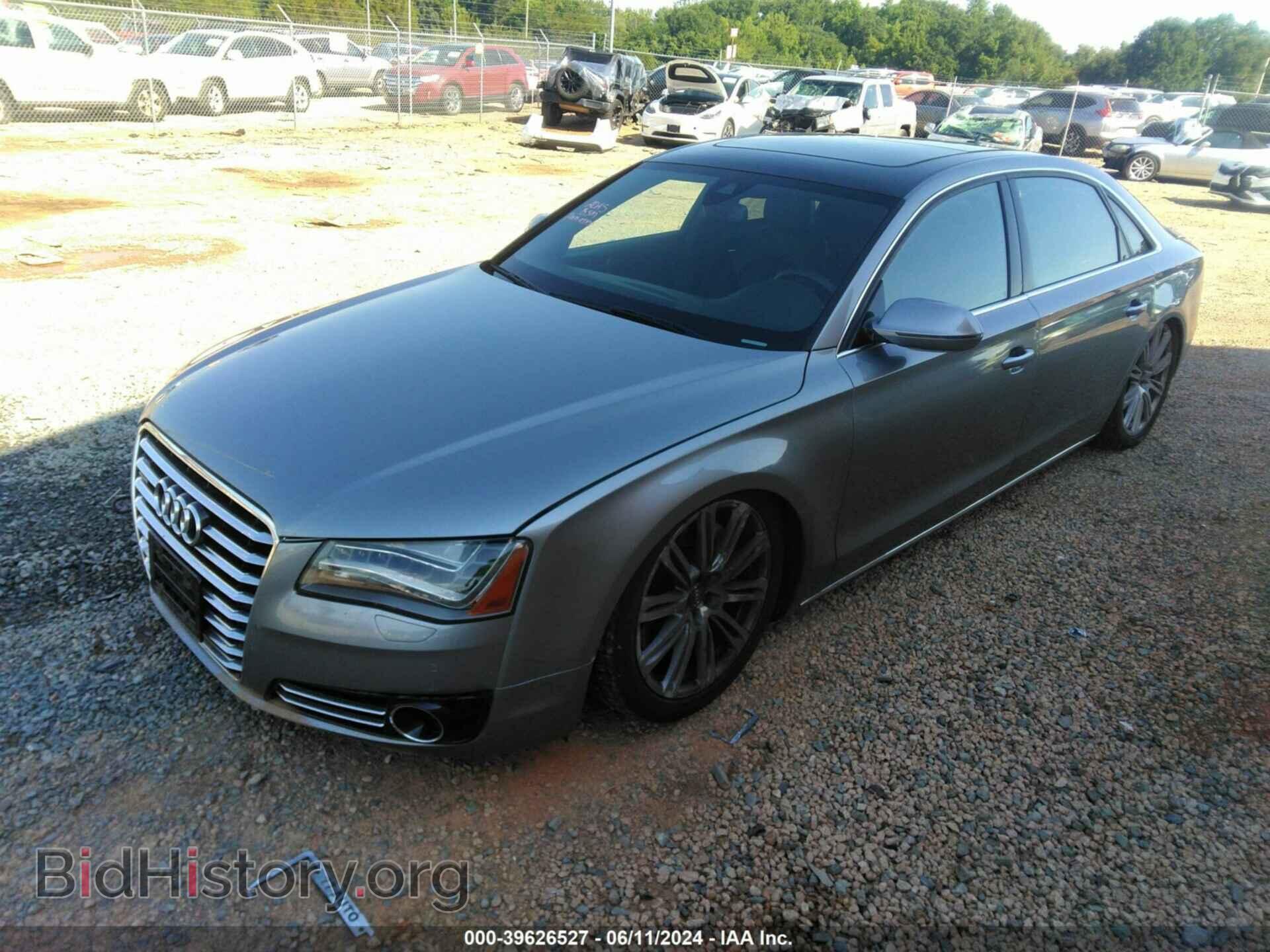 2013 AUDI A8 L - VIN: WAUR2AFD0DN015198 - Фото 2