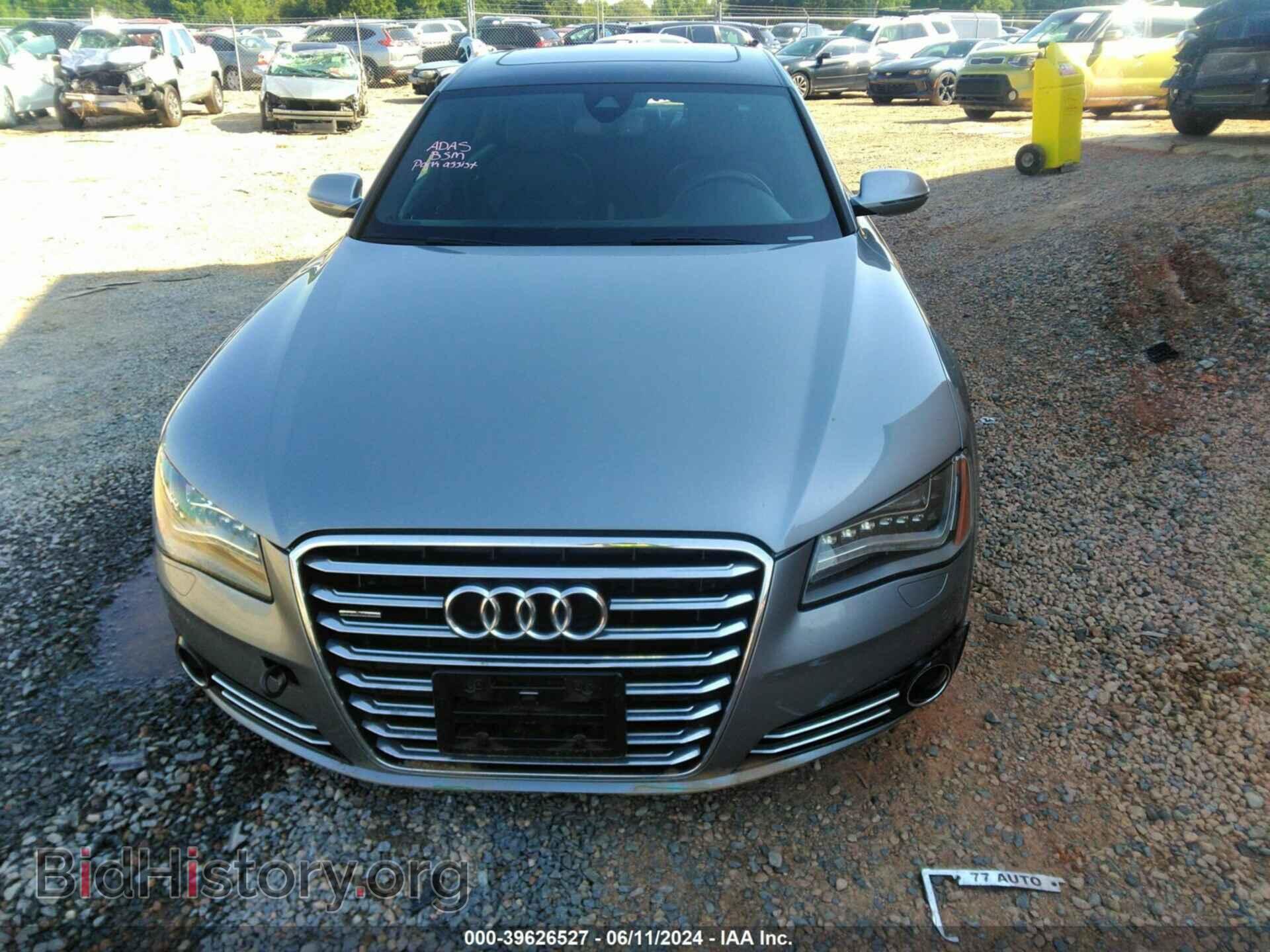2013 AUDI A8 L - VIN: WAUR2AFD0DN015198 - Фото 12