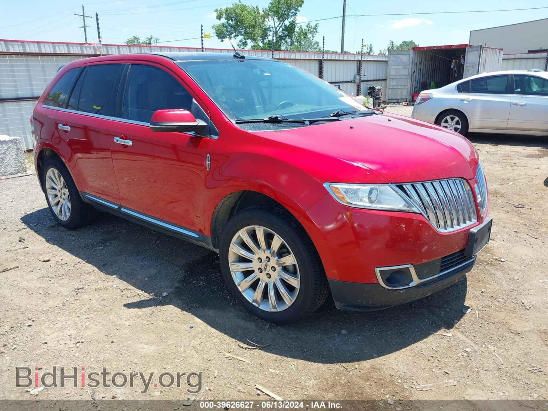 Photo 2LMDJ6JK8CBL04729 - LINCOLN MKX 2012