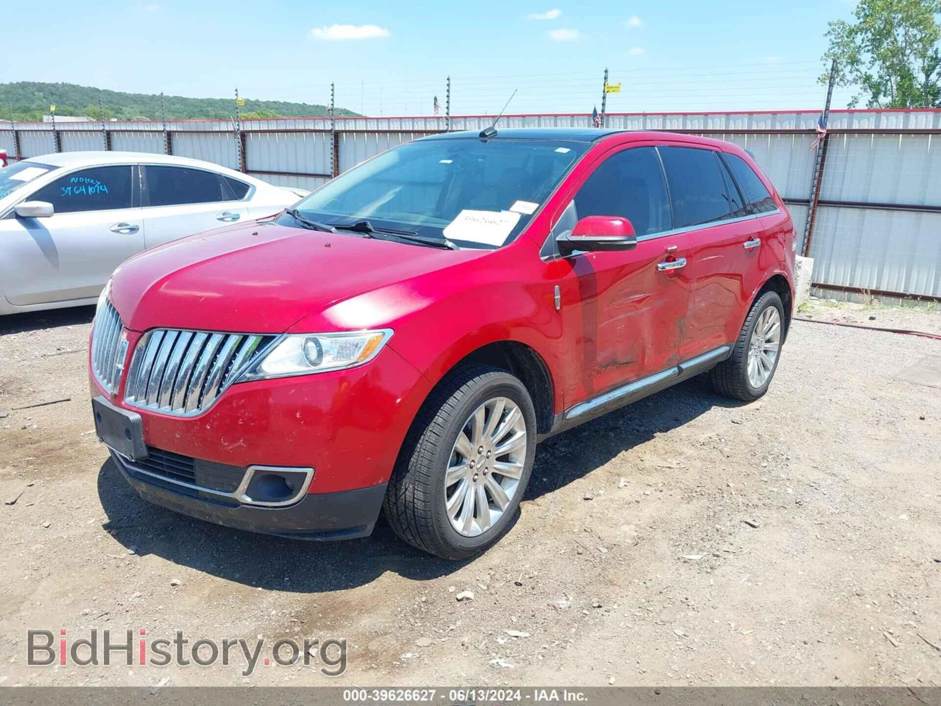 2012 LINCOLN MKX - VIN: 2LMDJ6JK8CBL04729 - Photo 2