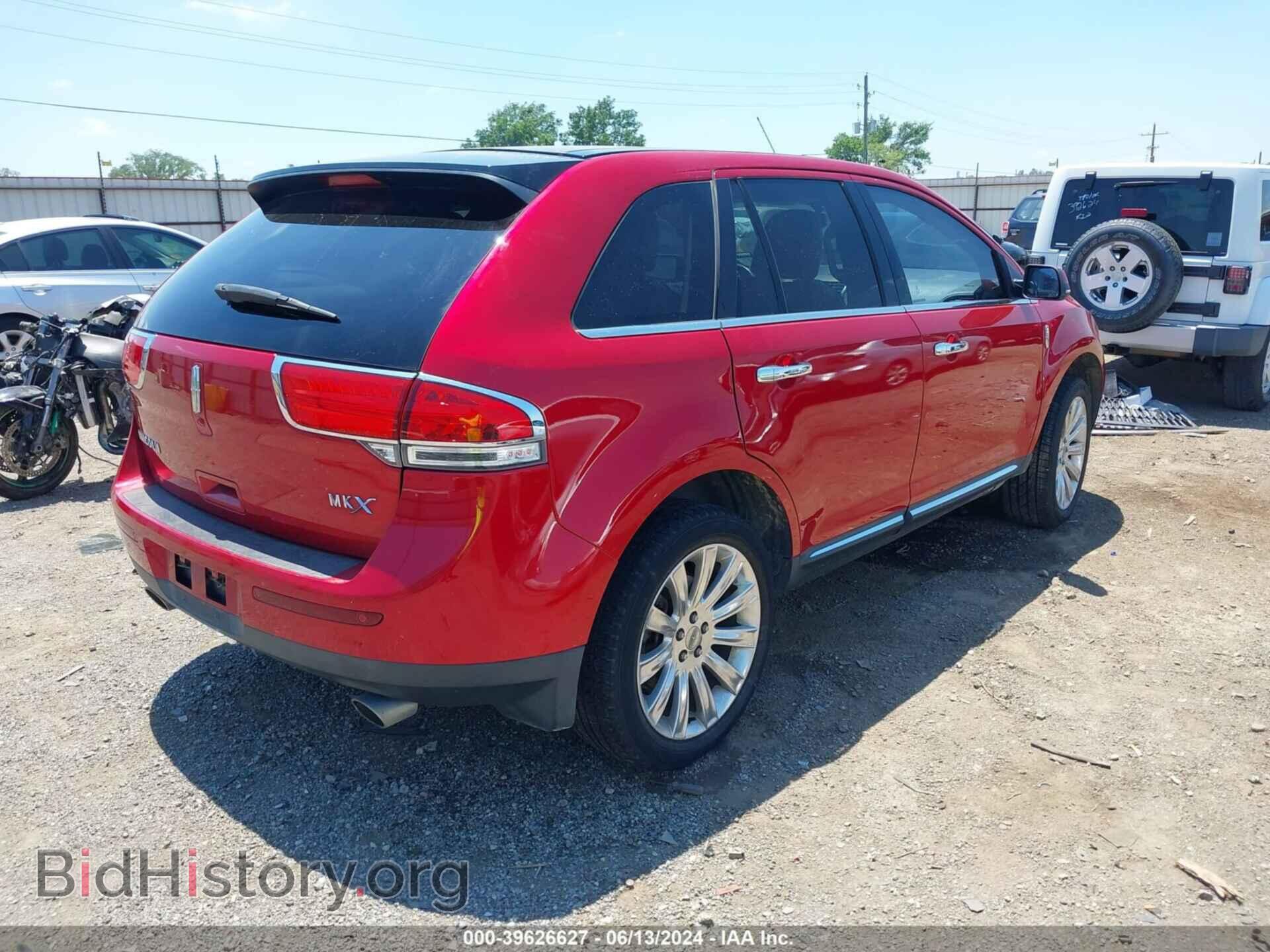 2012 LINCOLN MKX - VIN: 2LMDJ6JK8CBL04729 - Photo 4
