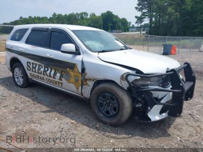 2021 Dodge DURANGO Pursuit AWD, белый — VIN 1C4RDJFG9MC832463, IAAI