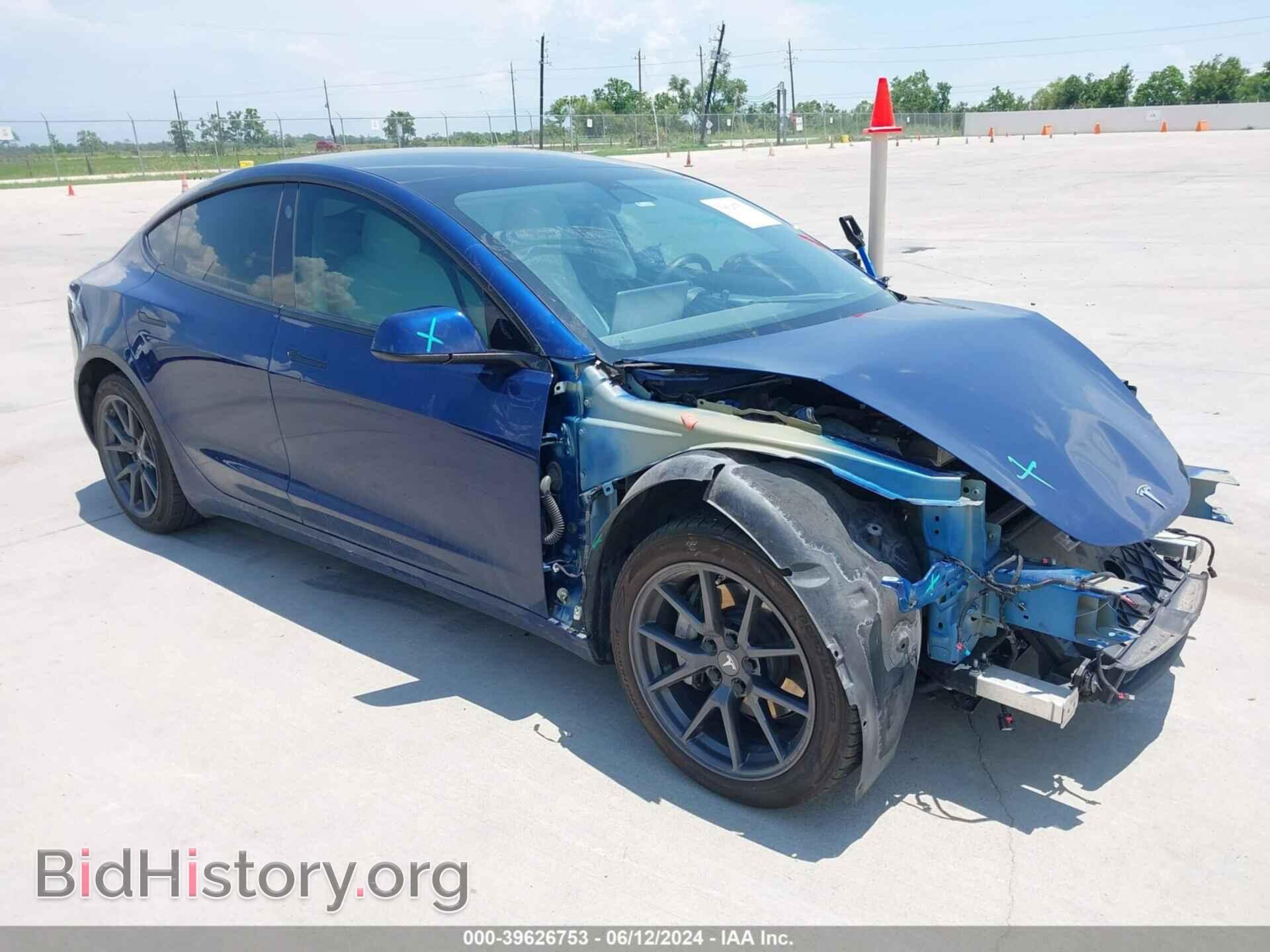 Photo 5YJ3E1EB3MF087348 - TESLA MODEL 3 2021