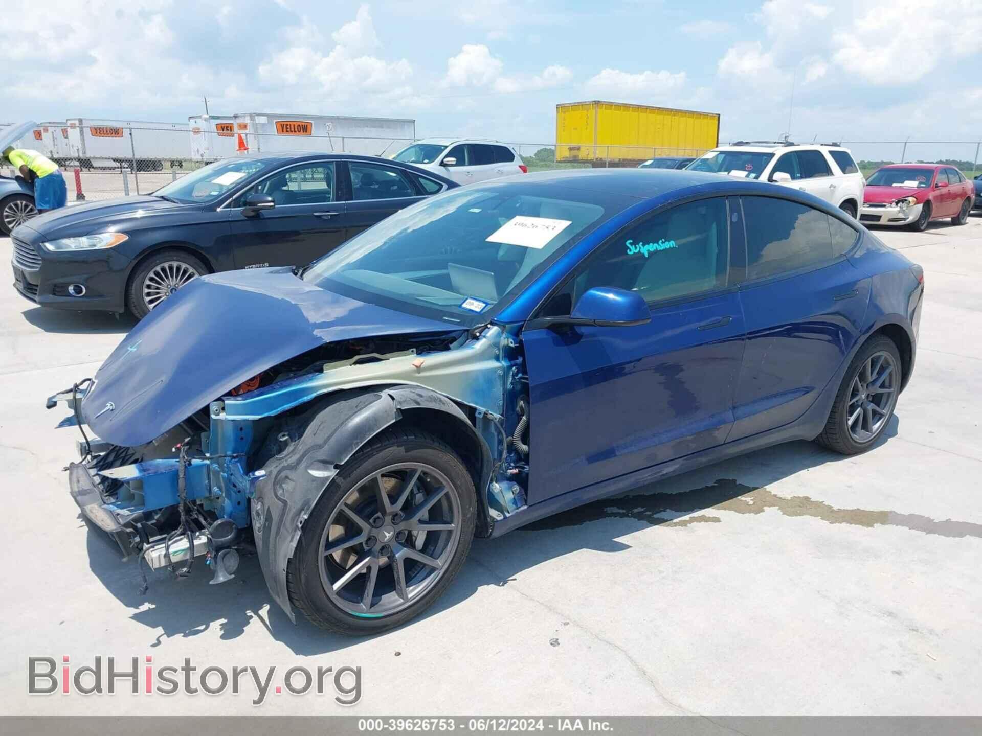 2021 TESLA MODEL 3 - VIN: 5YJ3E1EB3MF087348 - Фото 2
