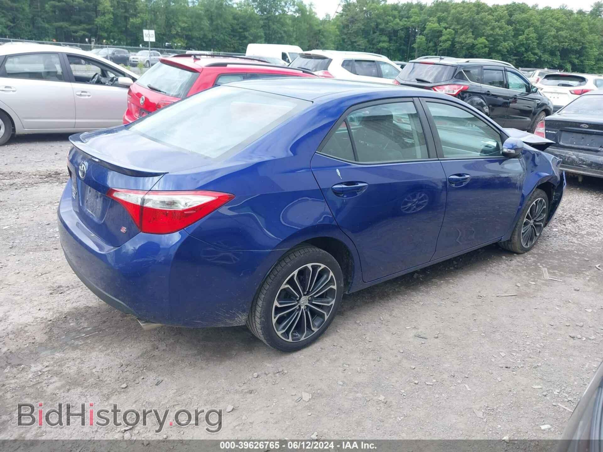 2014 TOYOTA COROLLA - VIN: 2T1BURHE5EC066770 - Фото 4