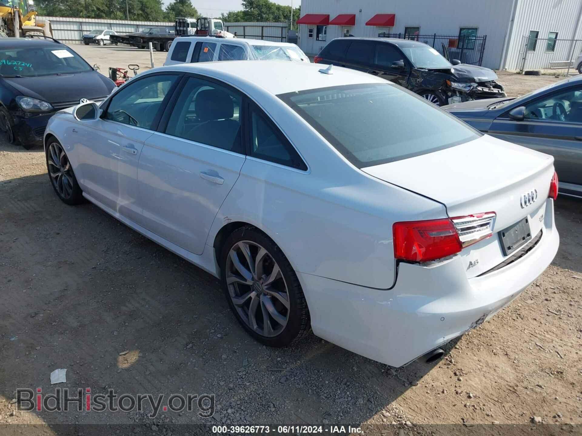 2013 AUDI A6 - VIN: WAUJGAFC5DN063642 - Фото 3