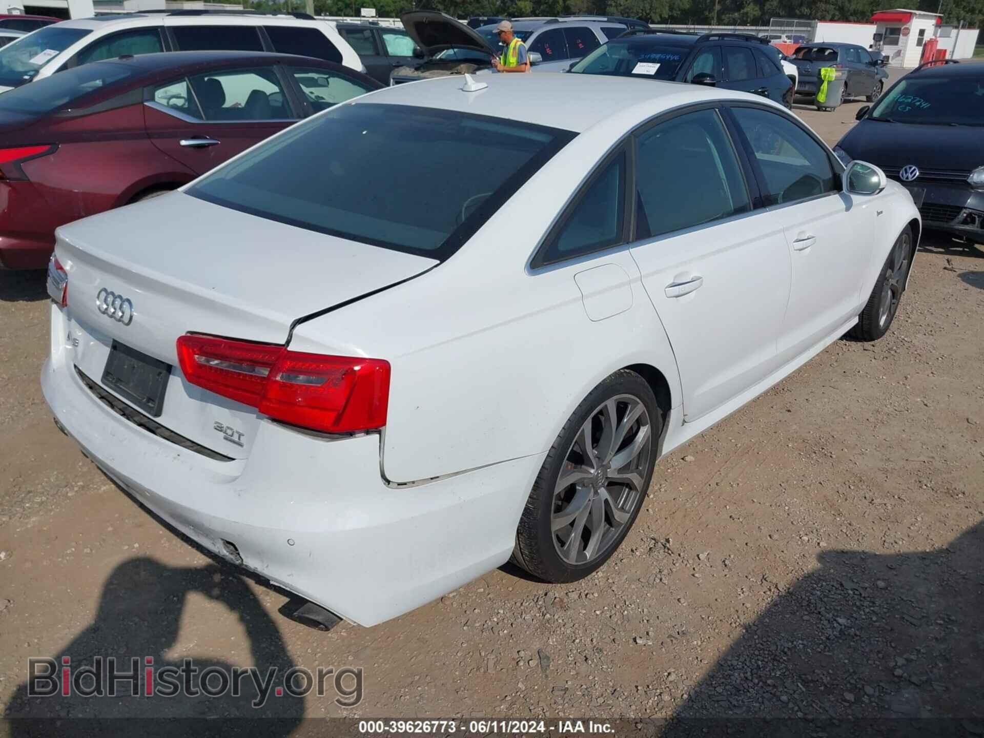 2013 AUDI A6 - VIN: WAUJGAFC5DN063642 - Фото 4