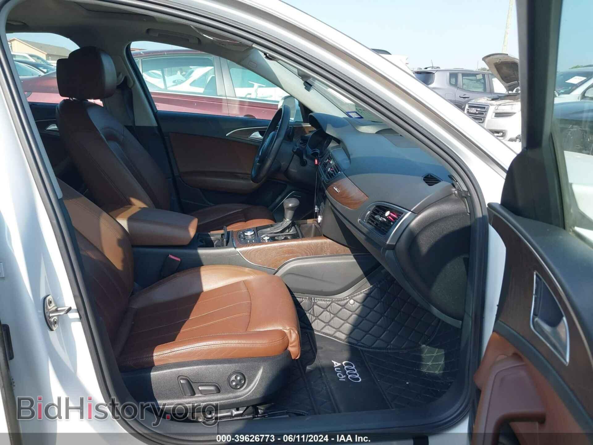 2013 AUDI A6 - VIN: WAUJGAFC5DN063642 - Фото 5