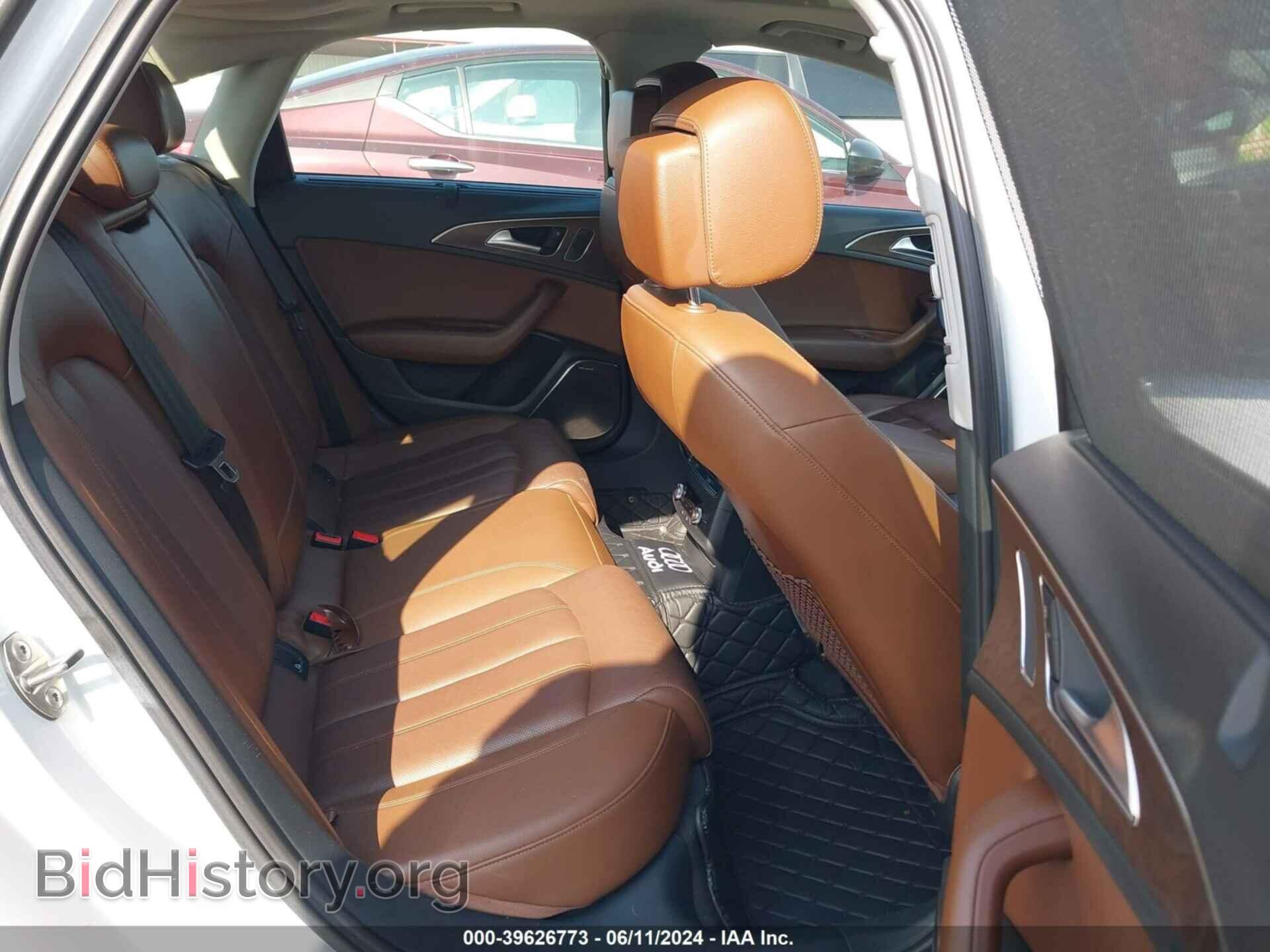 2013 AUDI A6 - VIN: WAUJGAFC5DN063642 - Фото 8