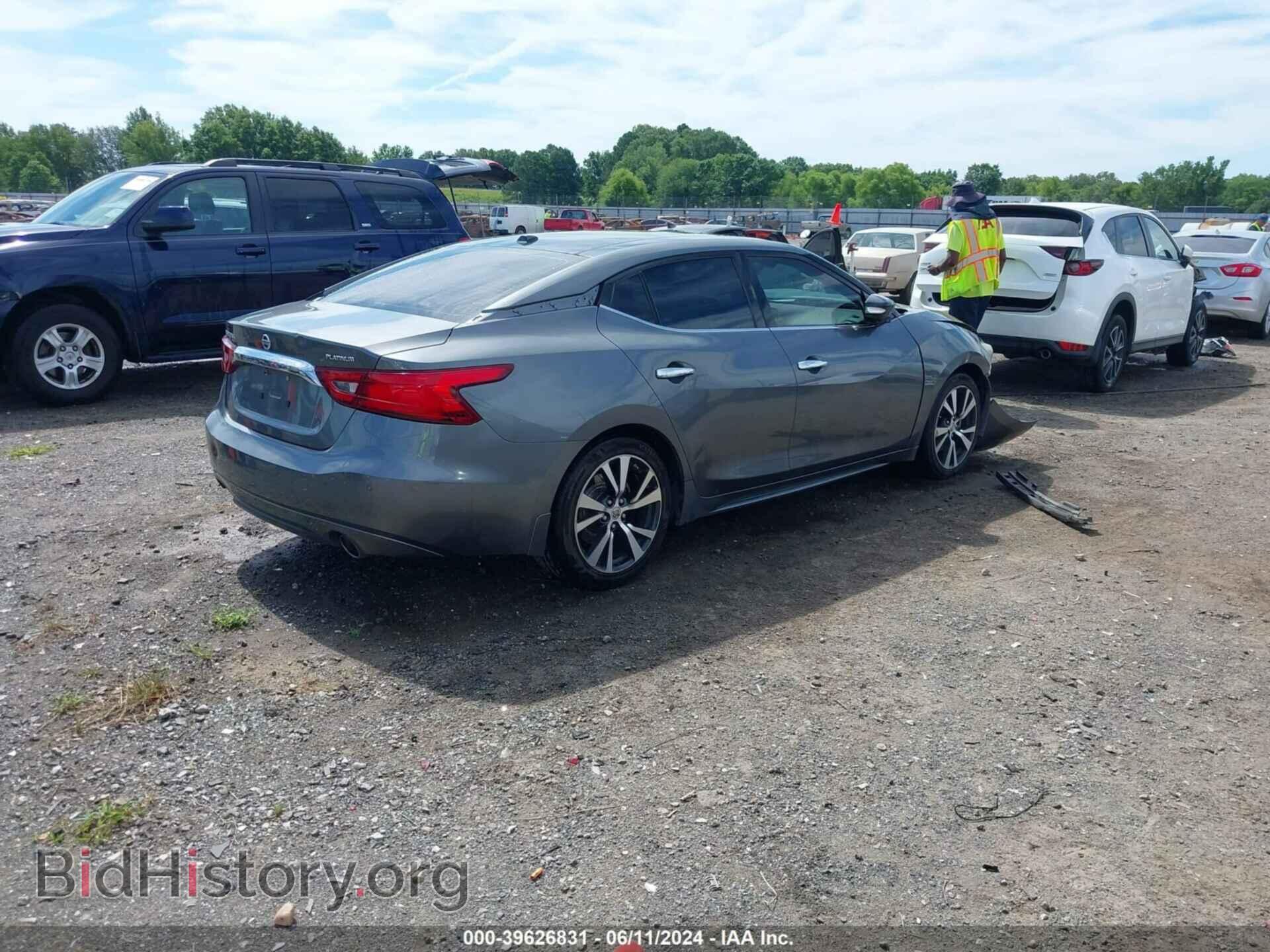 2017 NISSAN MAXIMA - VIN: 1N4AA6APXHC378603 - Фото 4