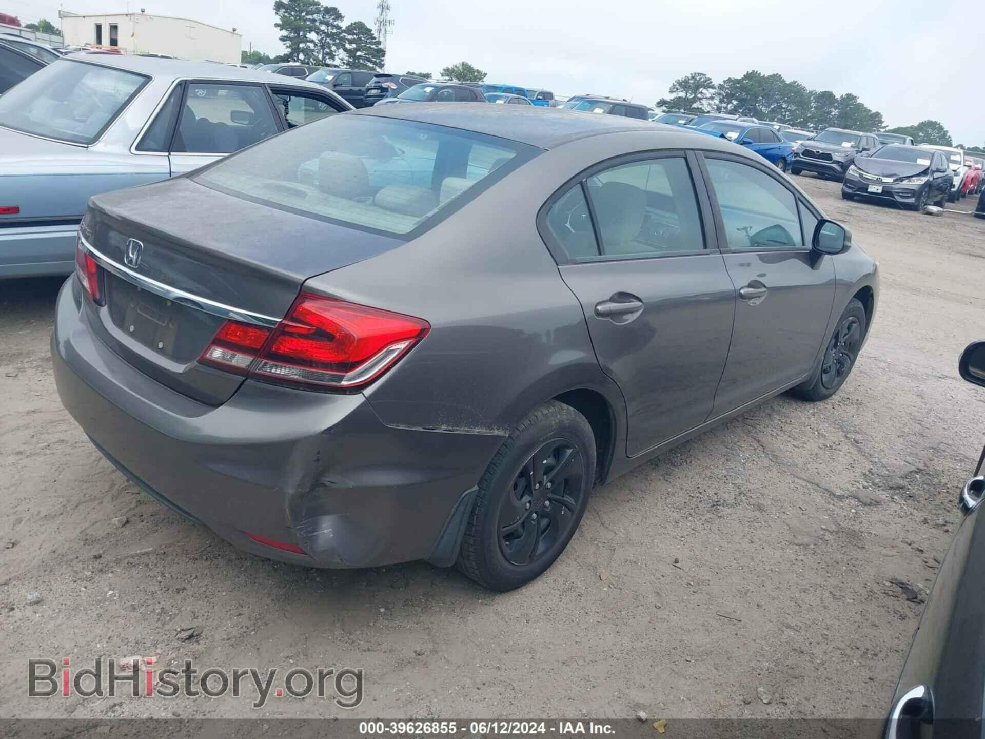 2013 HONDA CIVIC - VIN: 19XFB2F5XDE007148 - Photo 4