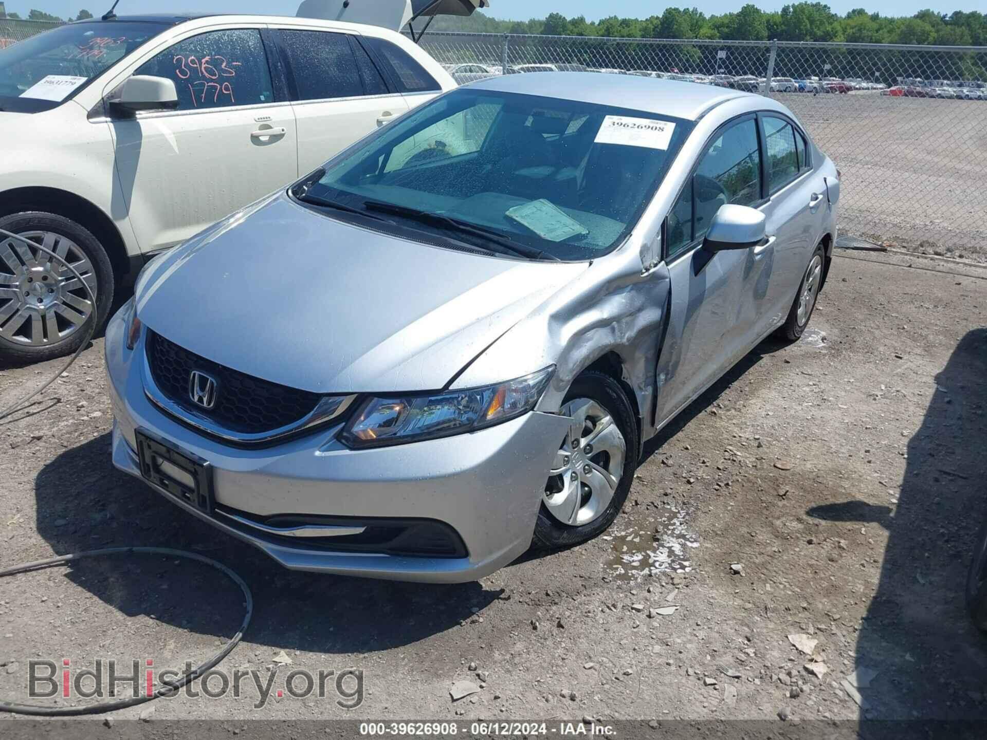 2013 HONDA CIVIC - VIN: 19XFB2F54DE032028 - Фото 2
