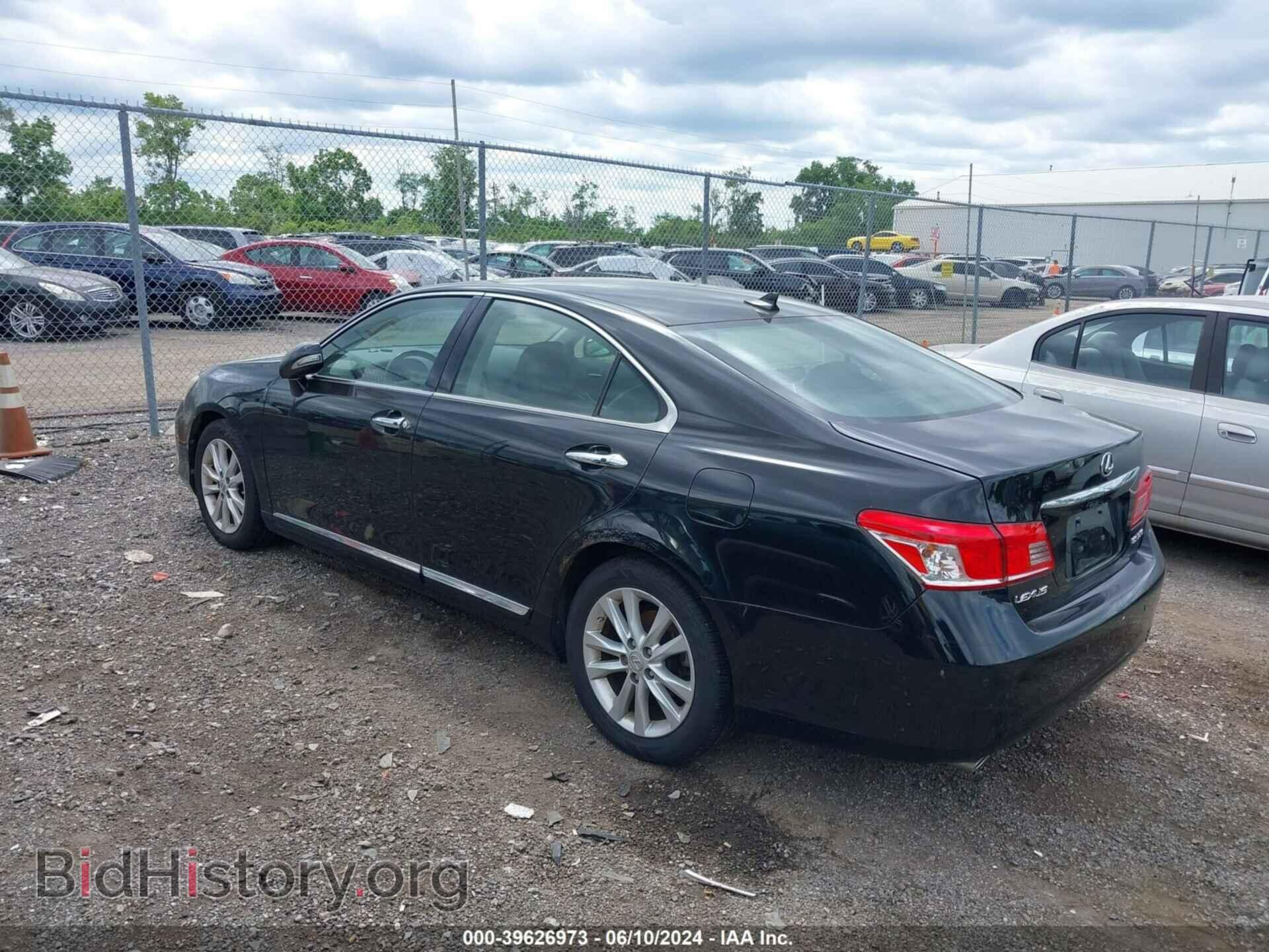 2010 LEXUS ES 350 - VIN: JTHBK1EG1A2378542 - Фото 3