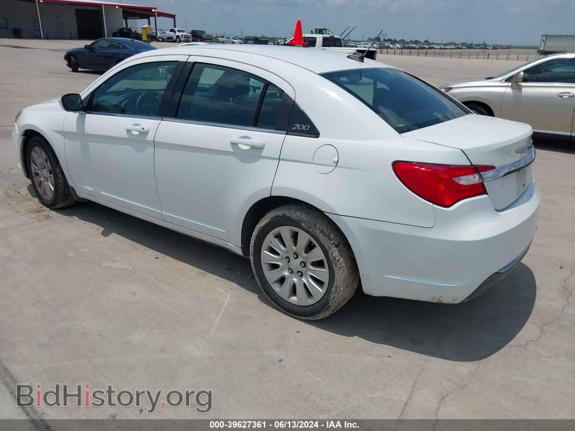2014 CHRYSLER 200 - VIN: 1C3CCBABXEN205498 - Фото 3