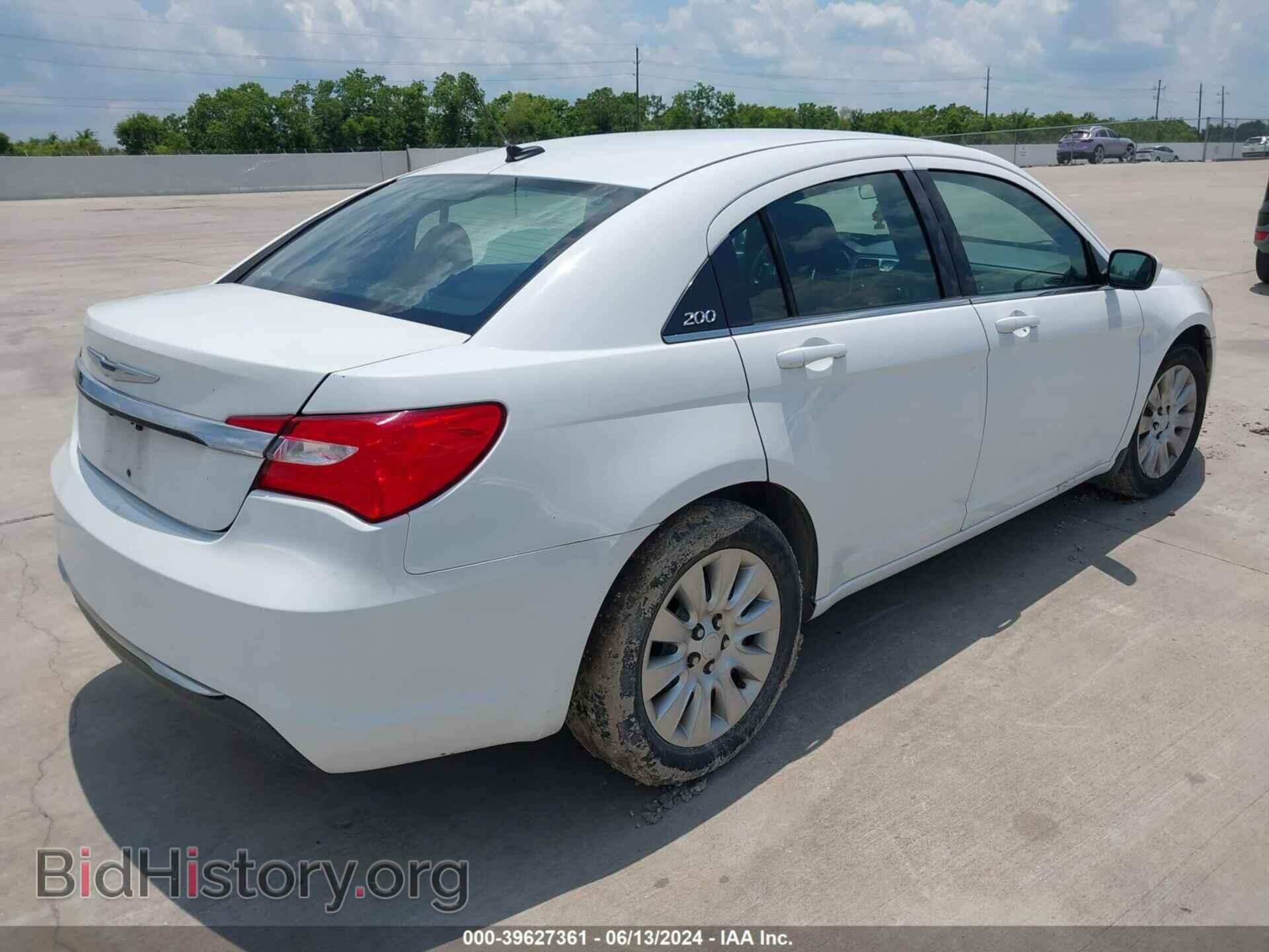 2014 CHRYSLER 200 - VIN: 1C3CCBABXEN205498 - Фото 4