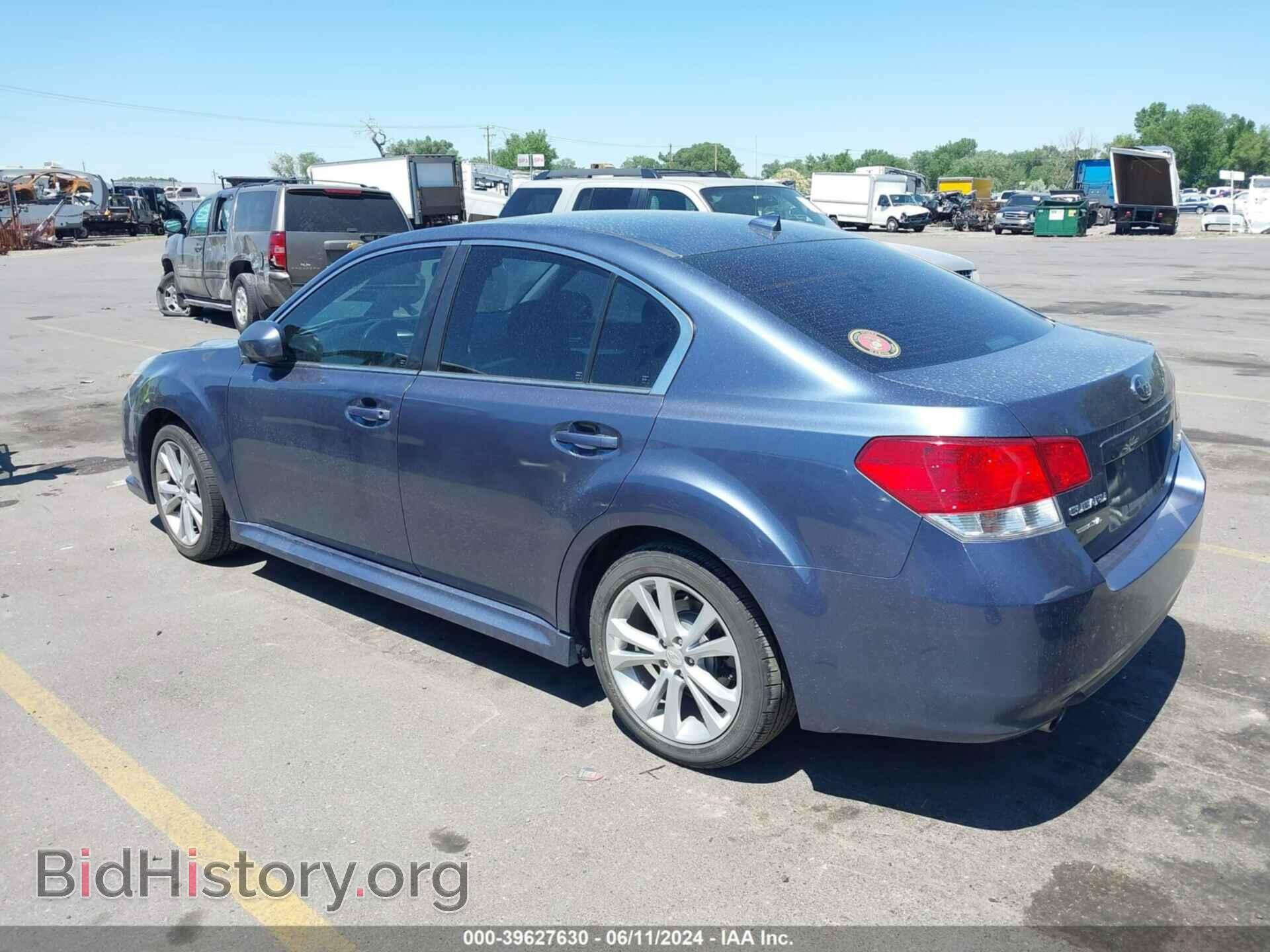 2014 SUBARU LEGACY - VIN: 4S3BMCD61E3016713 - Фото 3