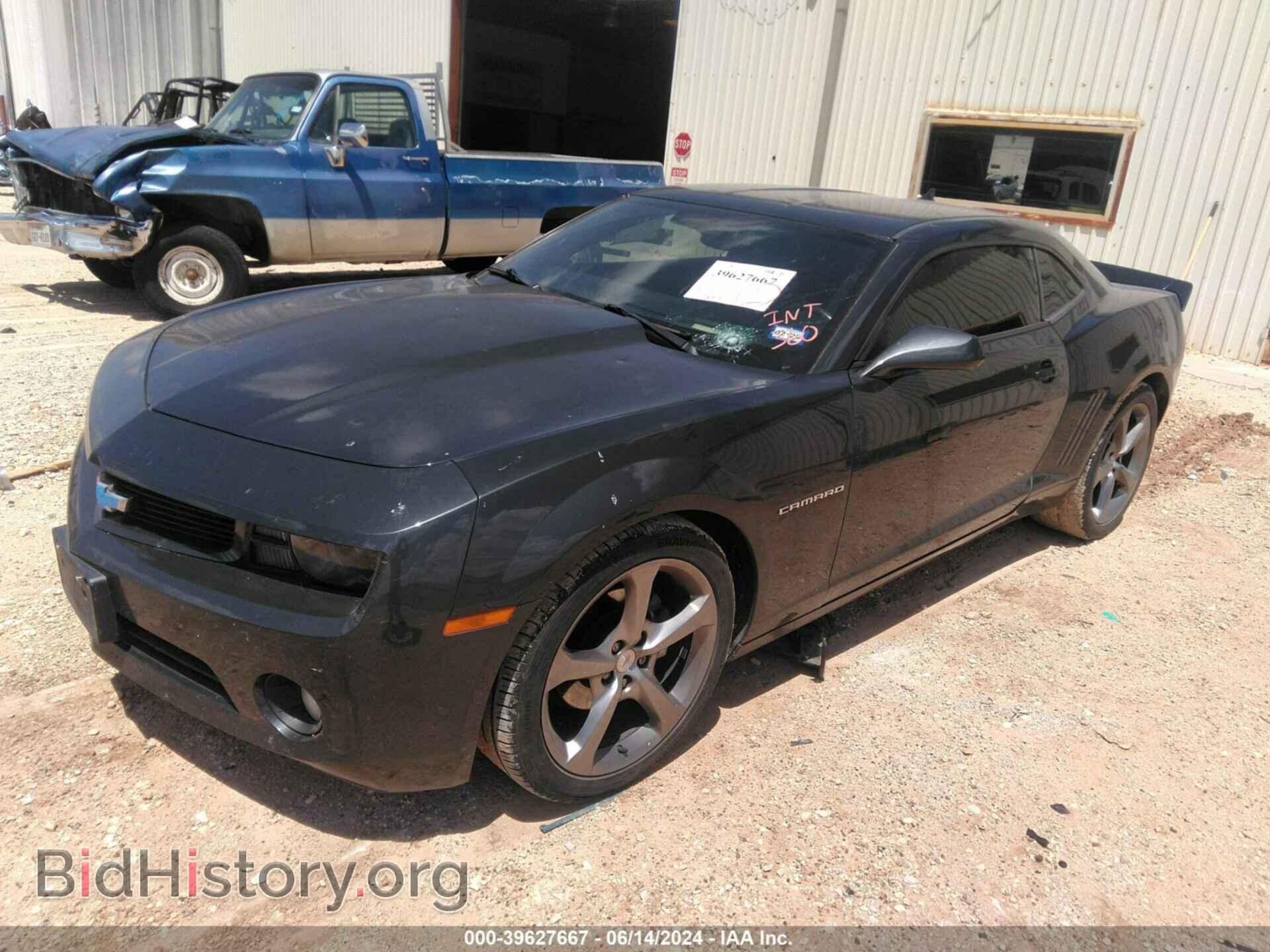 2013 CHEVROLET CAMARO - VIN: 2G1FC1E32D9169127 - Фото 2