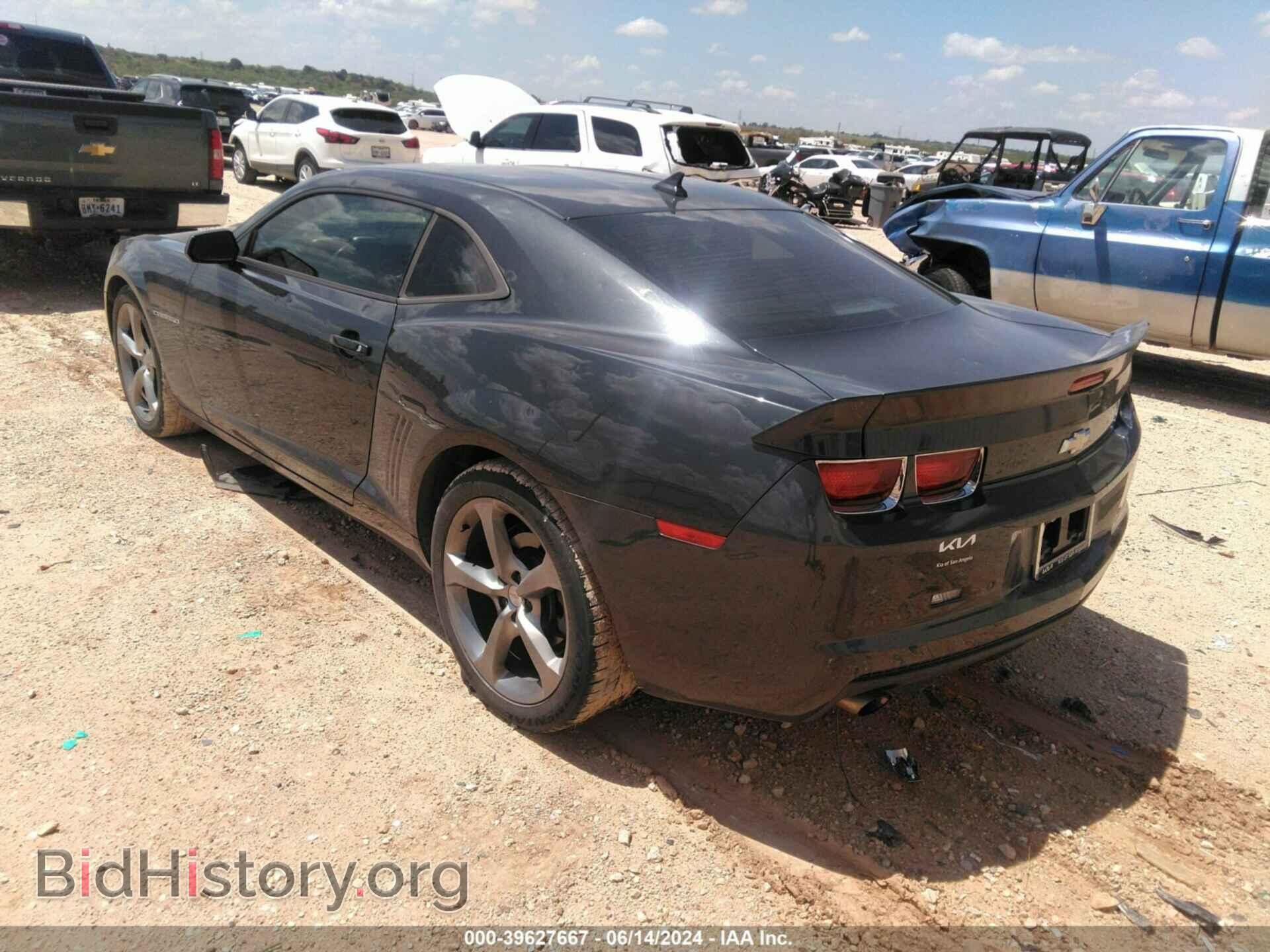 2013 CHEVROLET CAMARO - VIN: 2G1FC1E32D9169127 - Фото 3