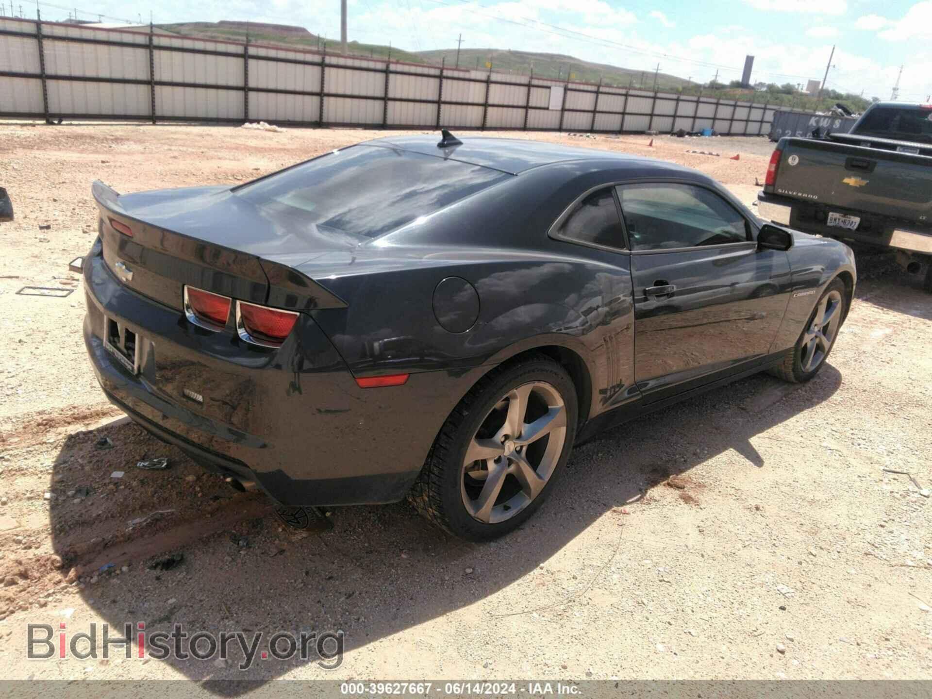 2013 CHEVROLET CAMARO - VIN: 2G1FC1E32D9169127 - Фото 4