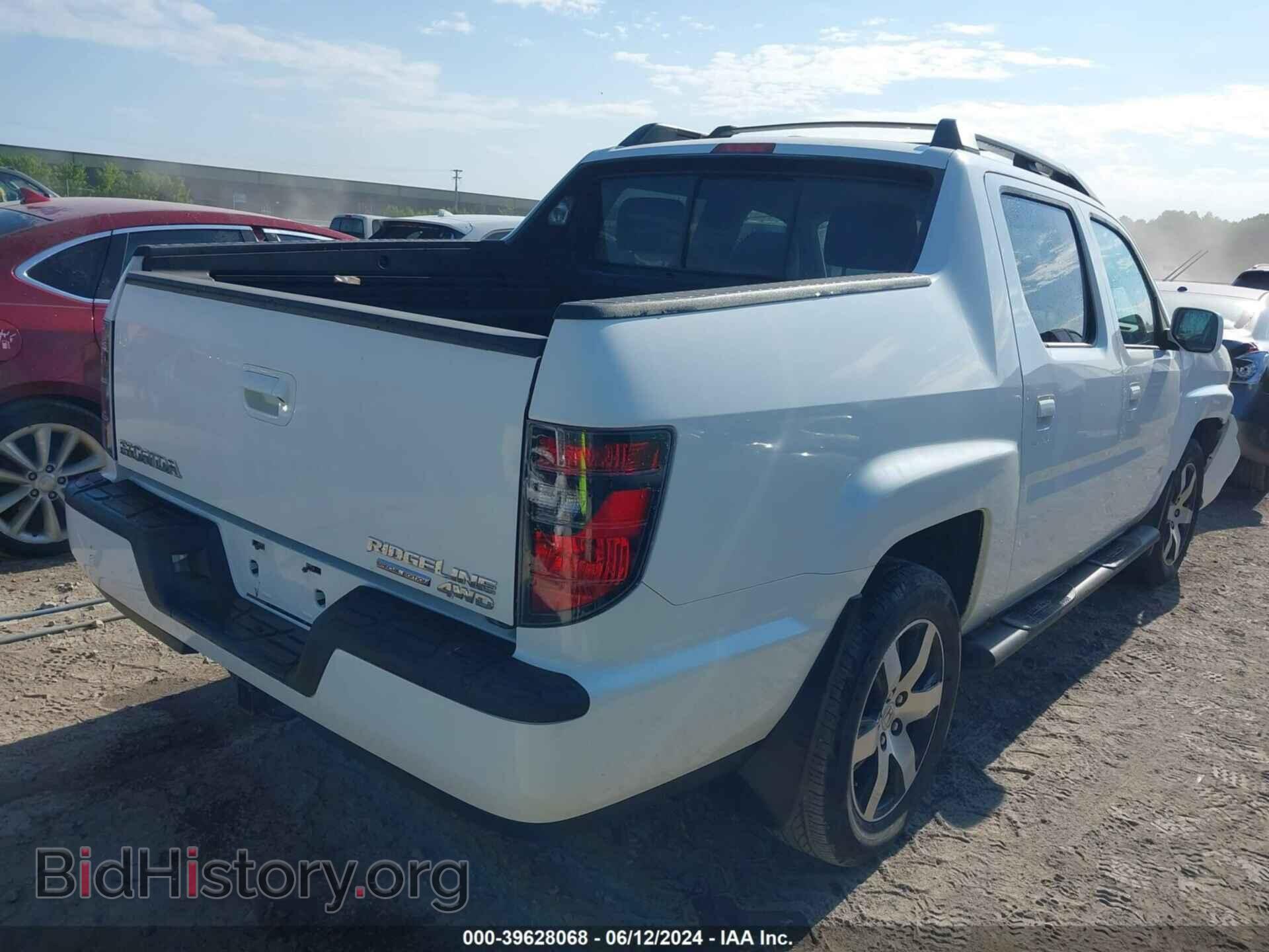 2014 HONDA RIDGELINE - VIN: 5FPYK1F63EB007510 - Фото 4